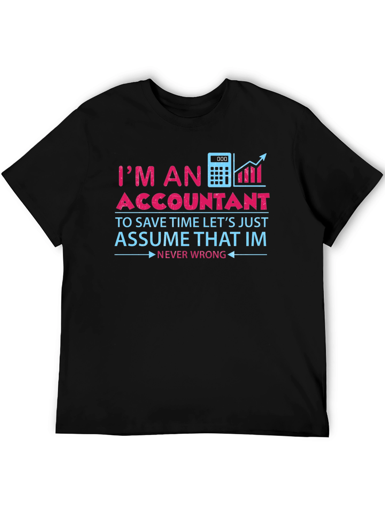 Accountant Humor Graphic T-Shirt