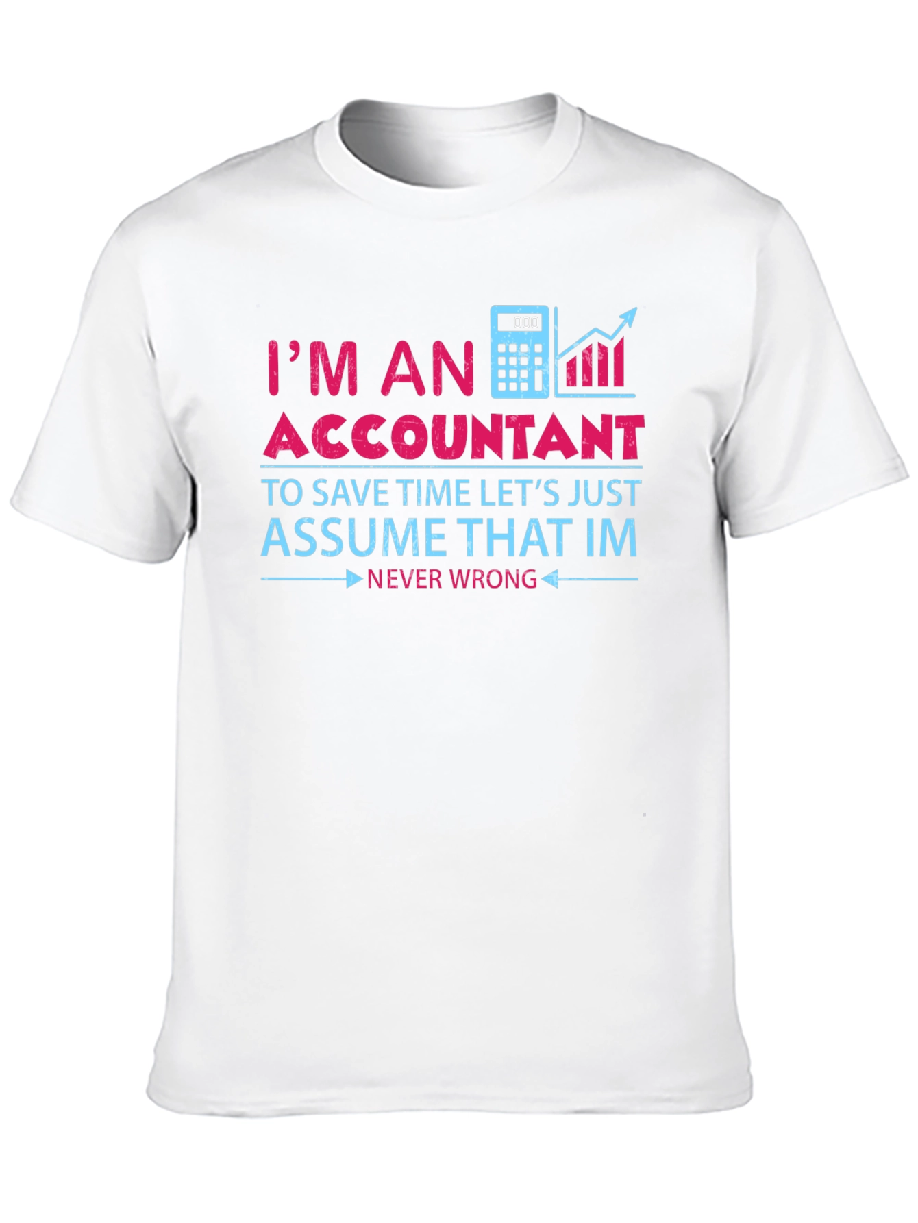 Accountant Humor Graphic T-Shirt
