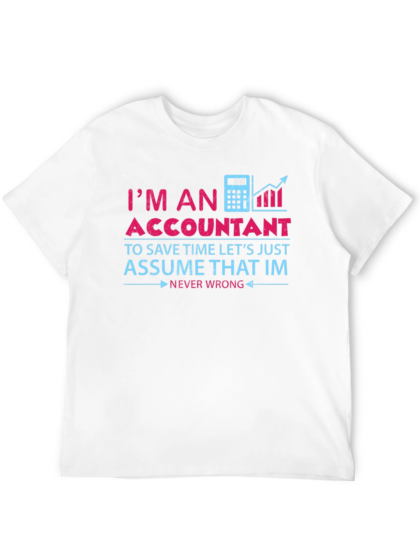 Accountant Humor Graphic T-Shirt