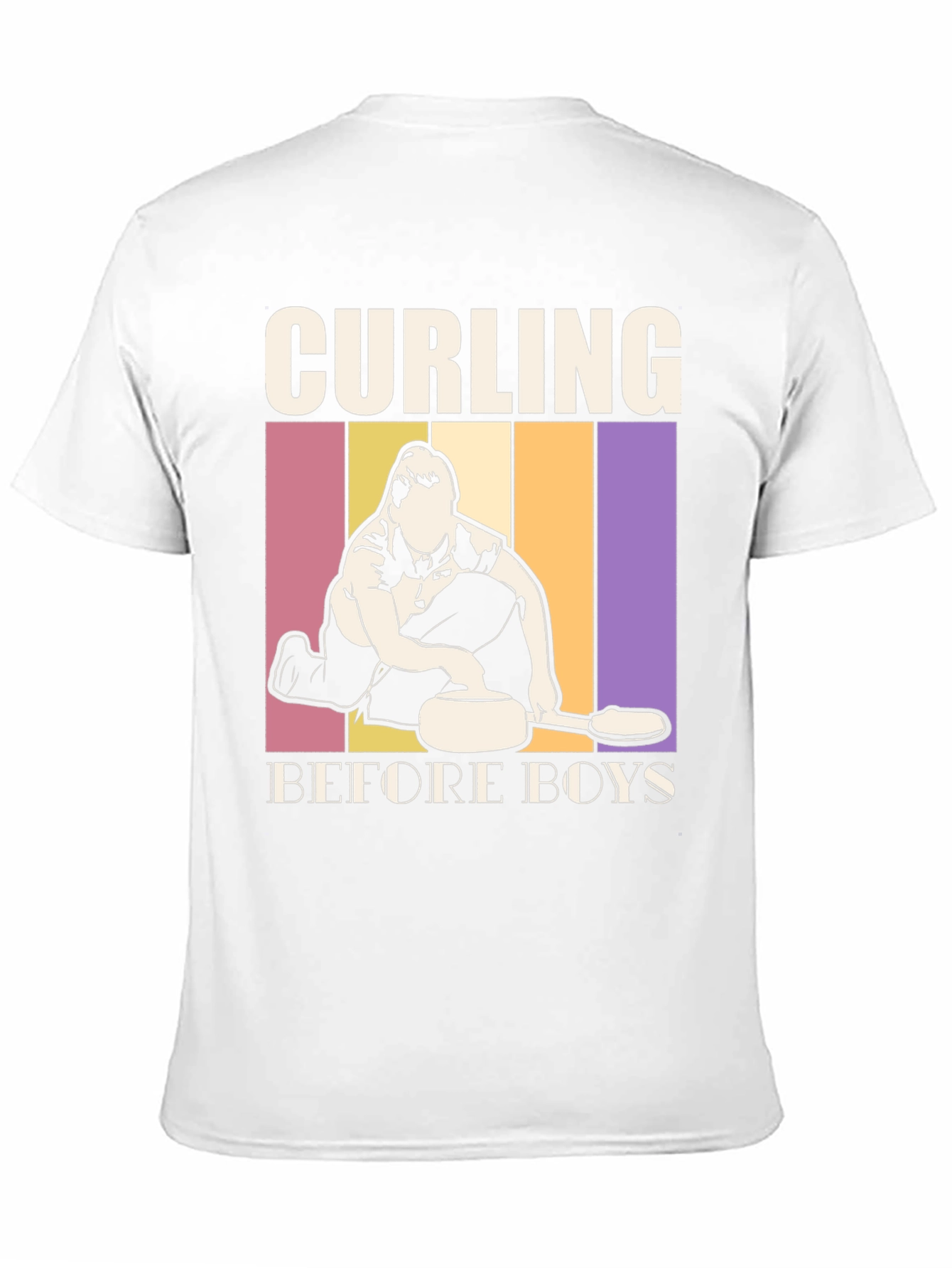Curling Before Boys T-Shirt