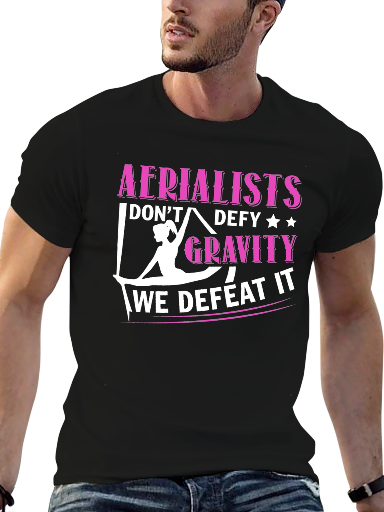 Aerialists Defeat Gravity T-Shirt