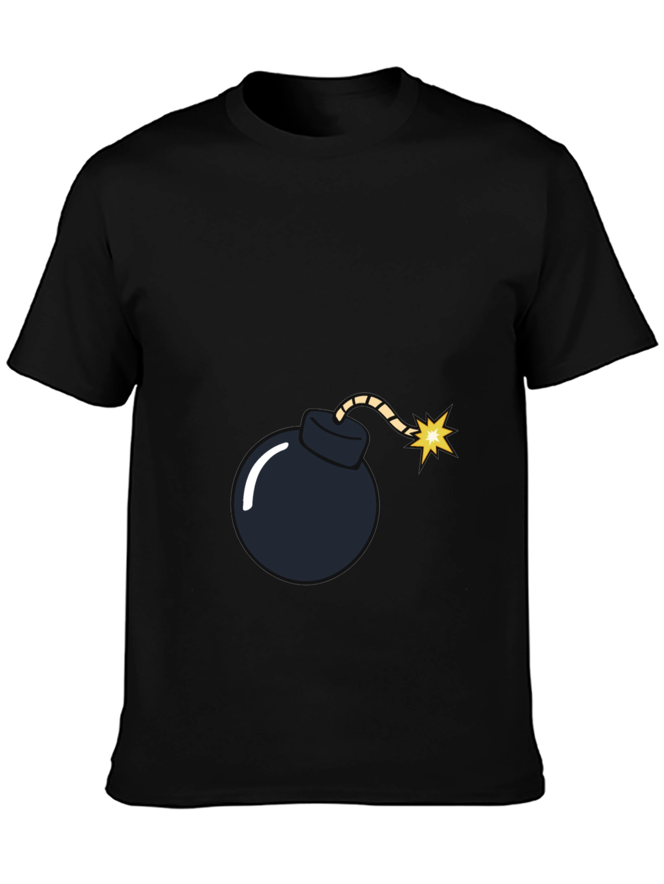 Bomb Graphic Black T-Shirt