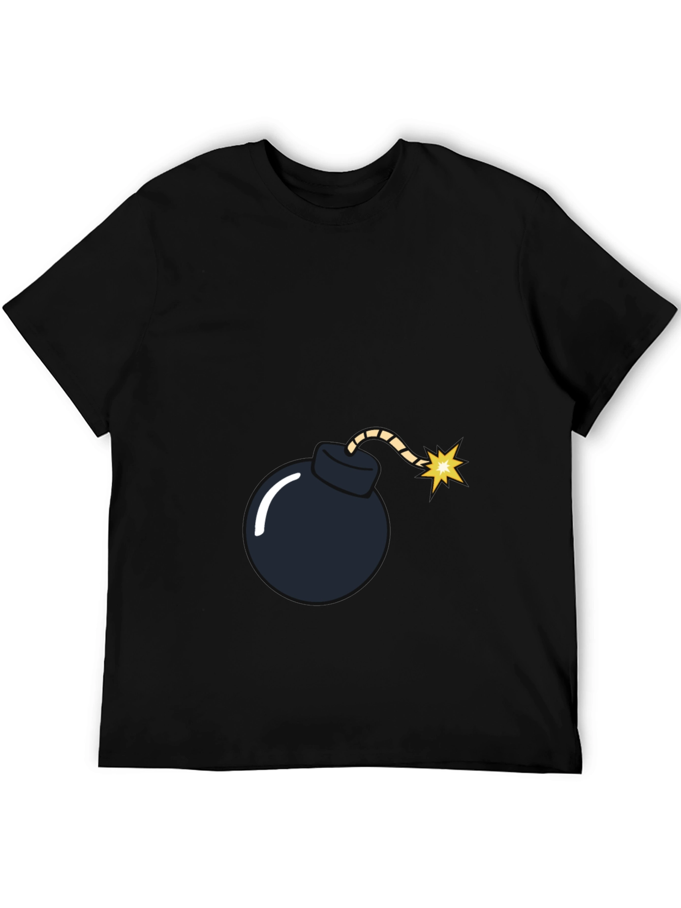 Bomb Graphic Black T-Shirt