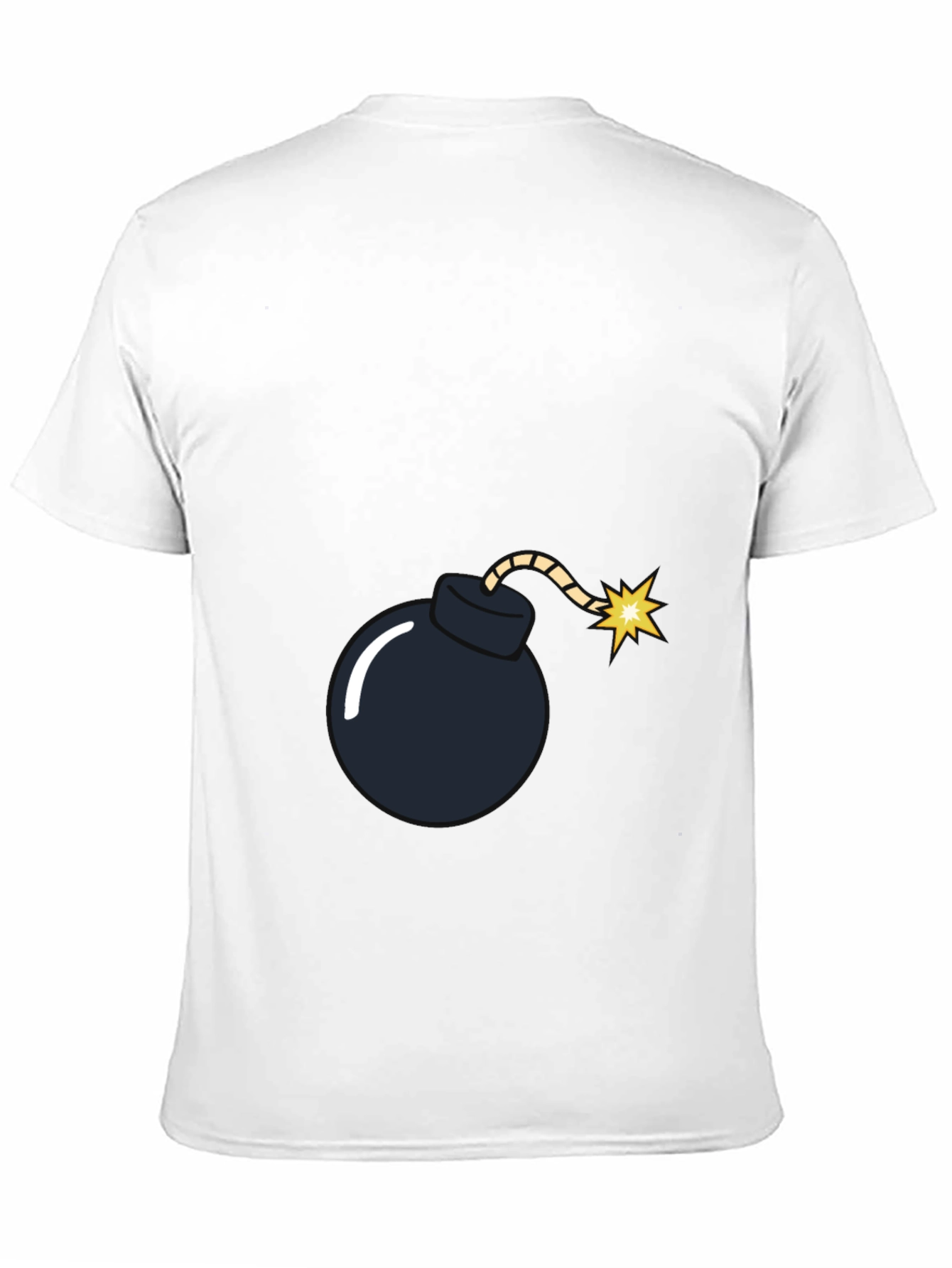 Bomb Graphic Black T-Shirt