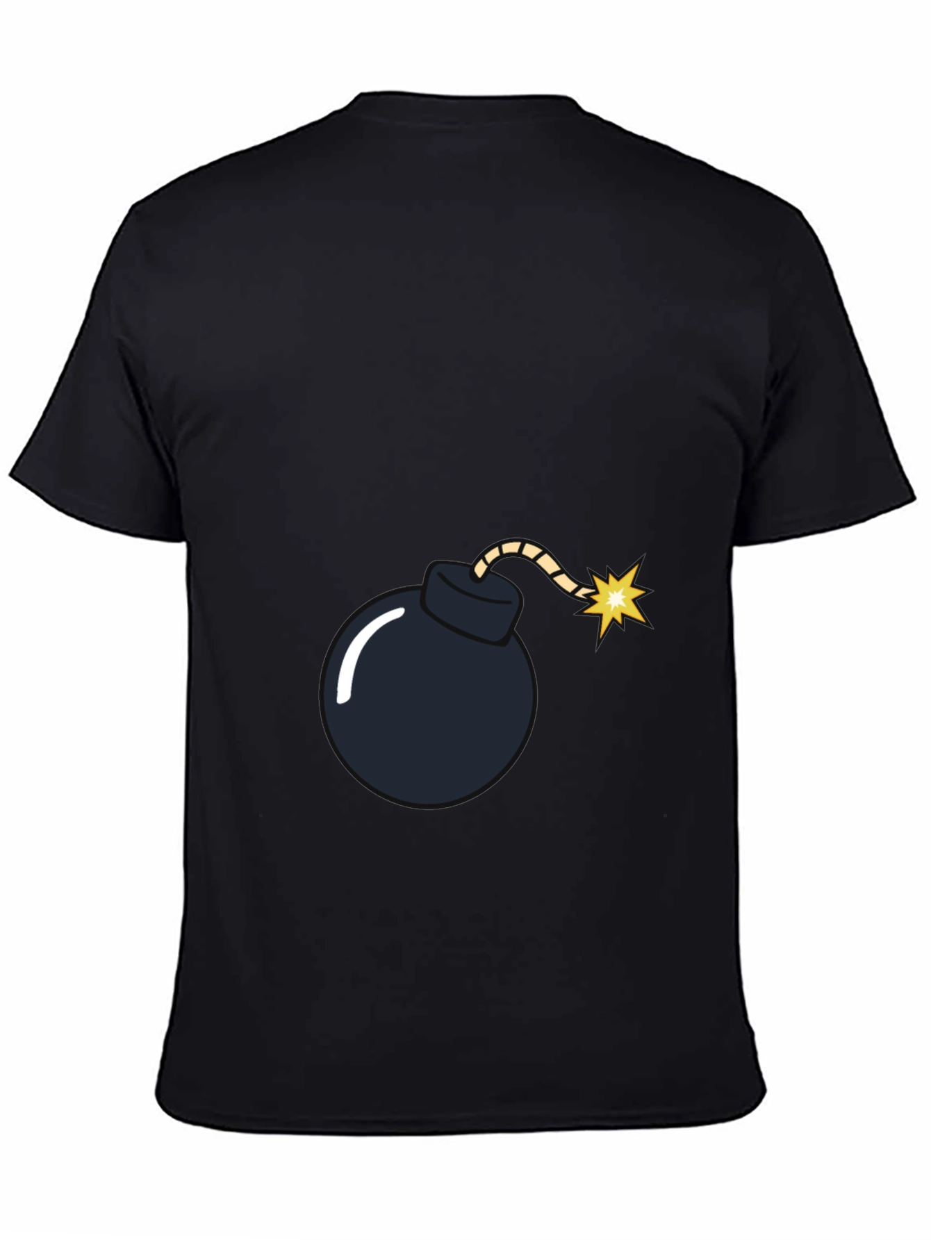 Bomb Graphic Black T-Shirt