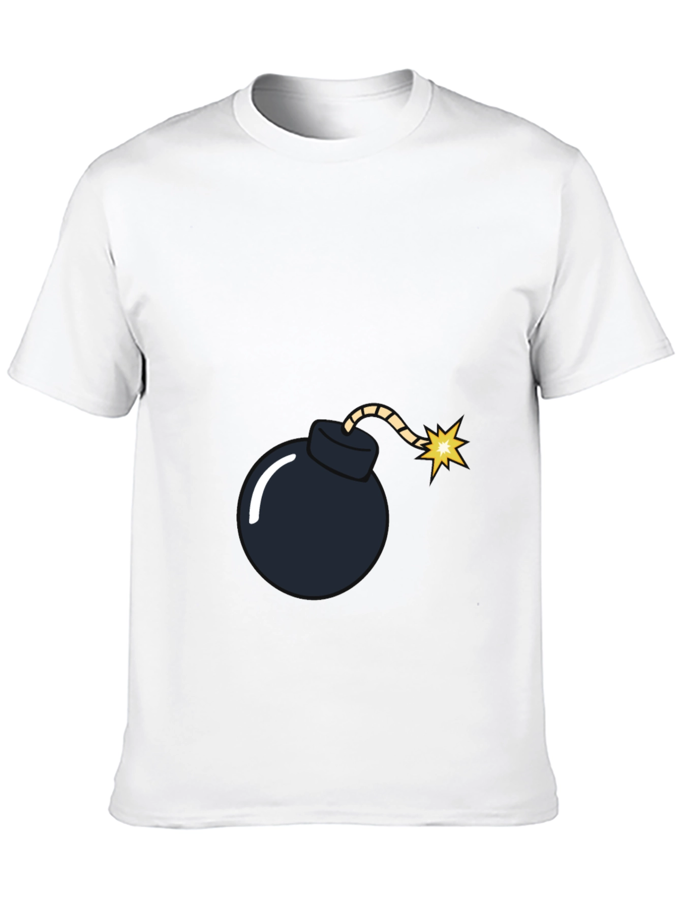 Bomb Graphic Black T-Shirt
