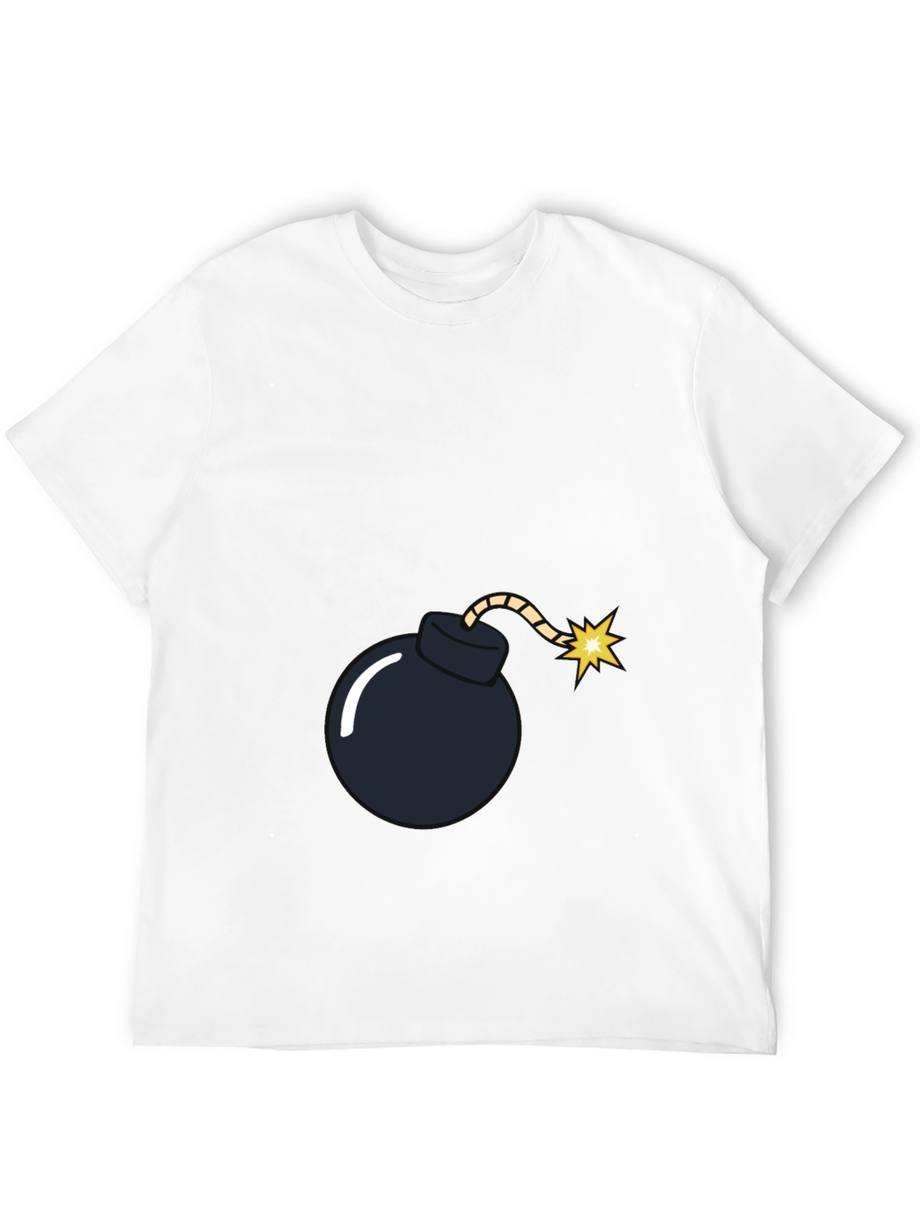 Bomb Graphic Black T-Shirt