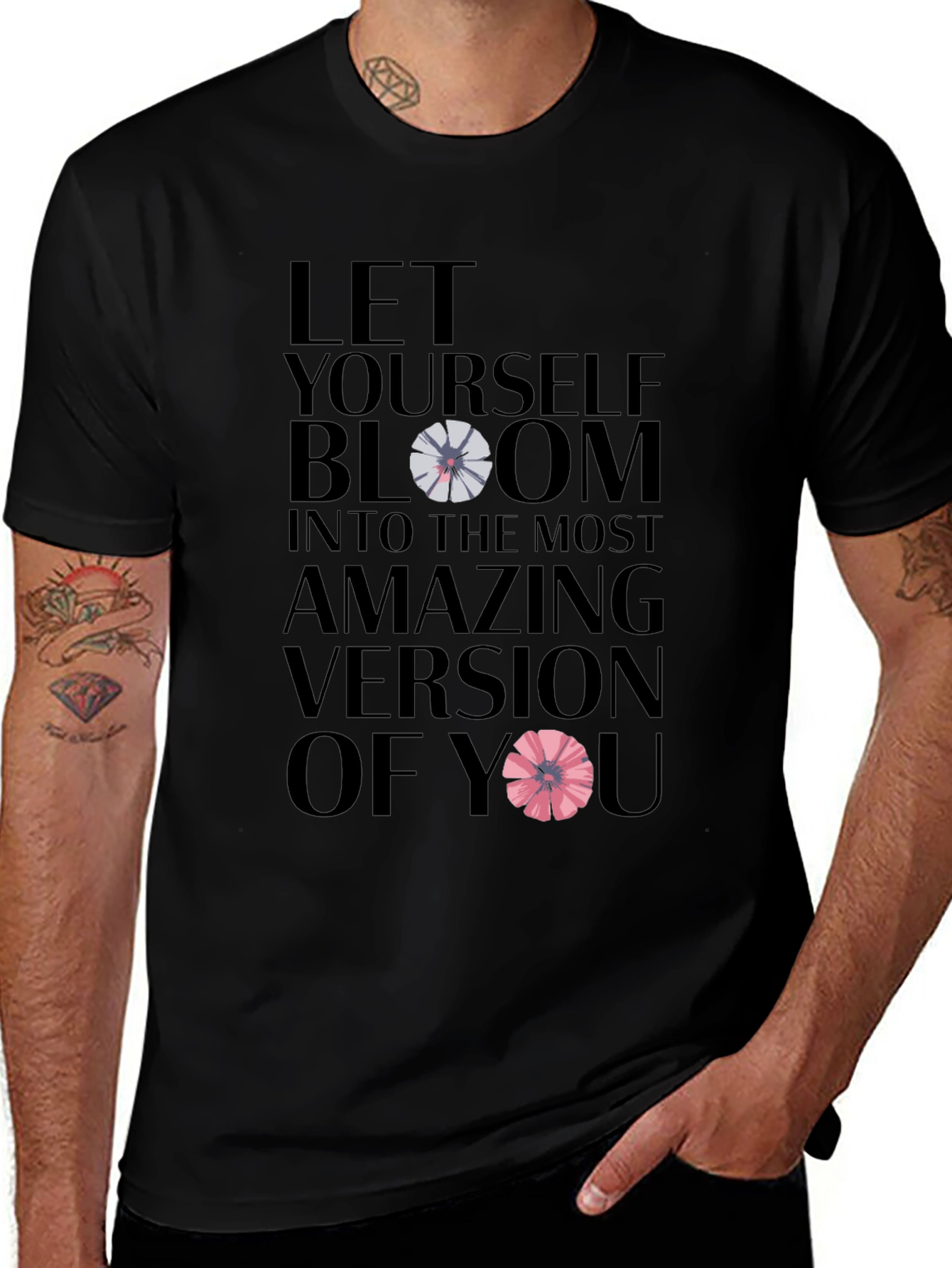 Bloom Amazing Version Tee - Inspiring Graphic T-Shirt