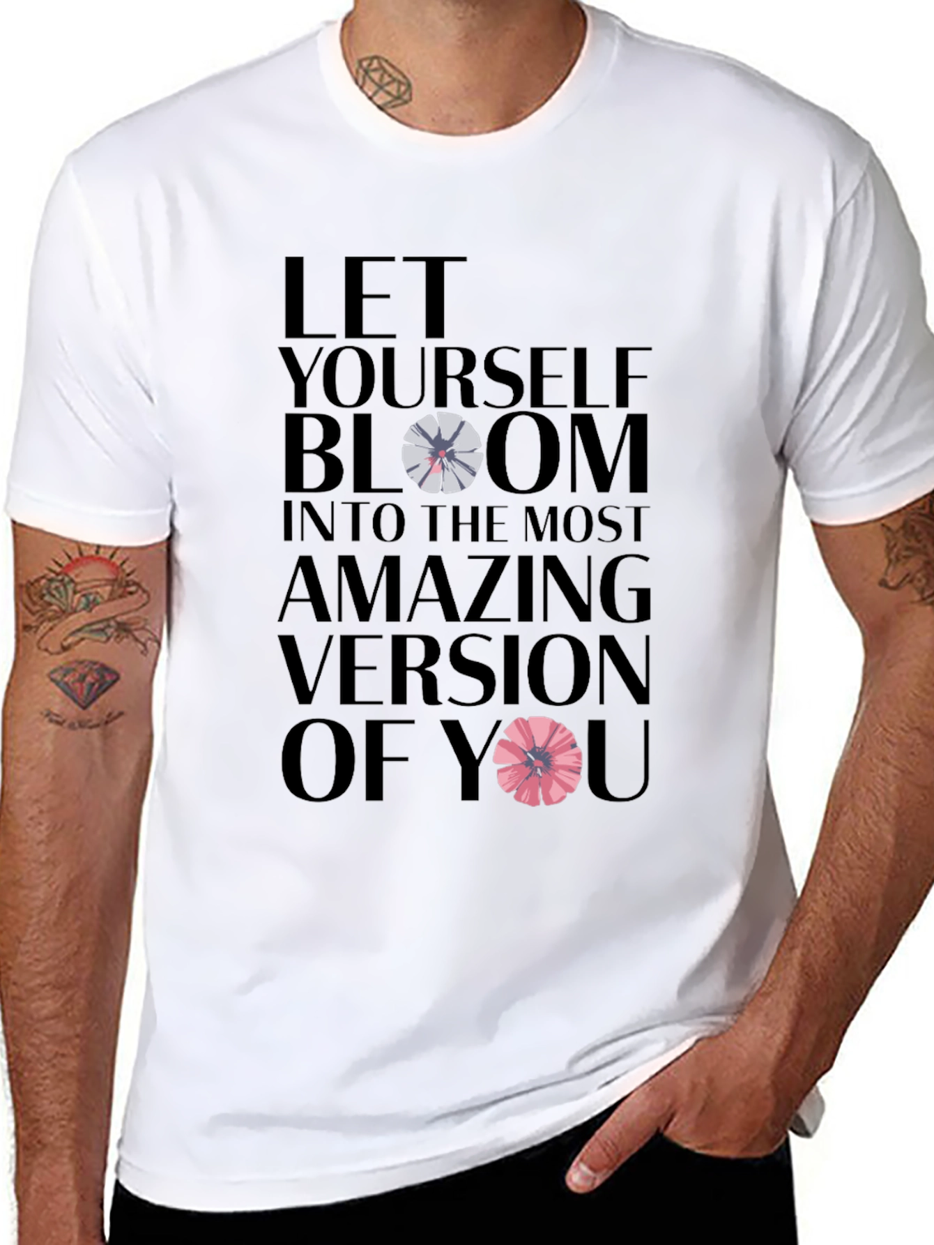 Bloom Amazing Version Tee - Inspiring Graphic T-Shirt