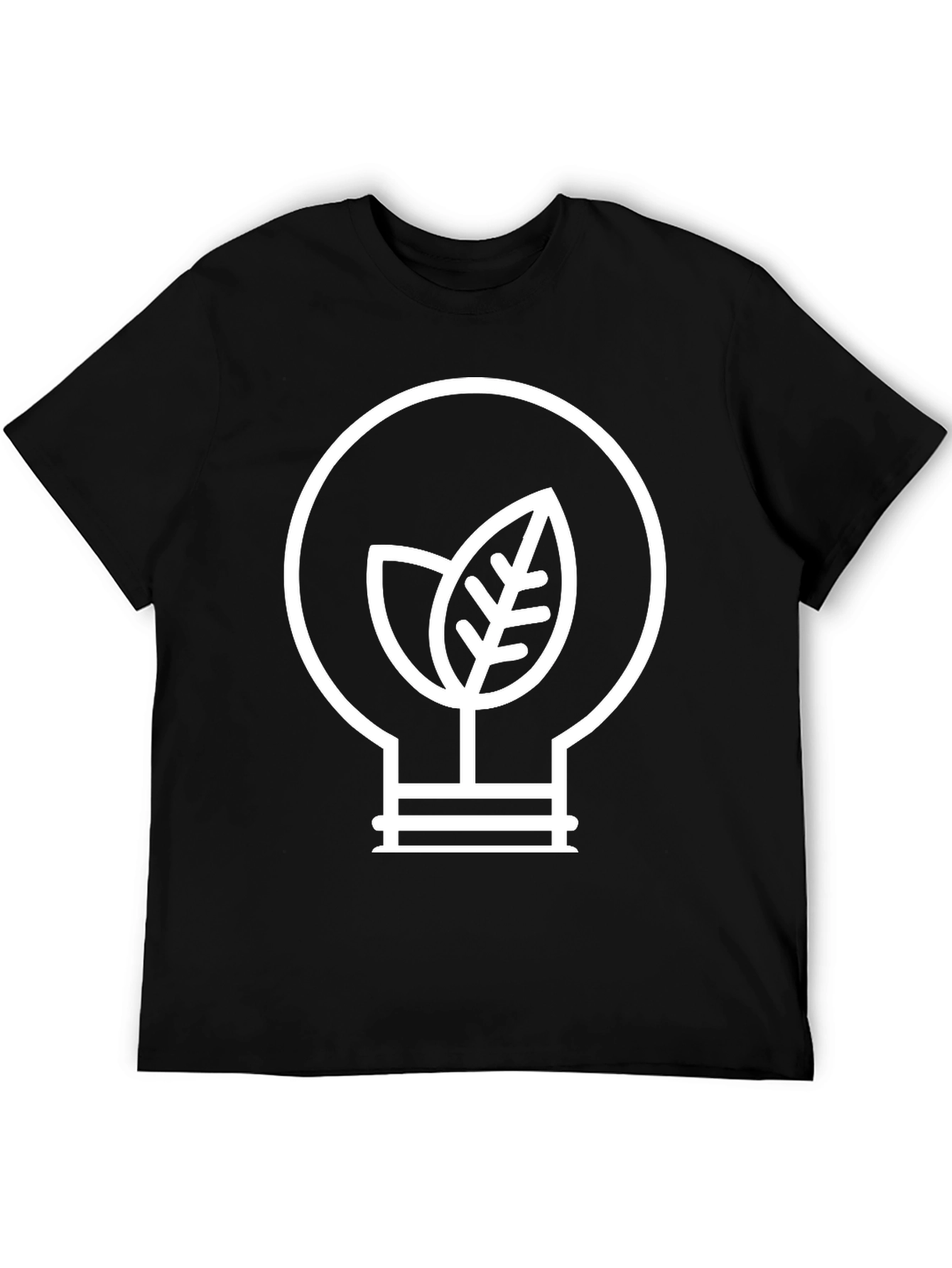 Eco-Friendly Lightbulb Graphic Tee