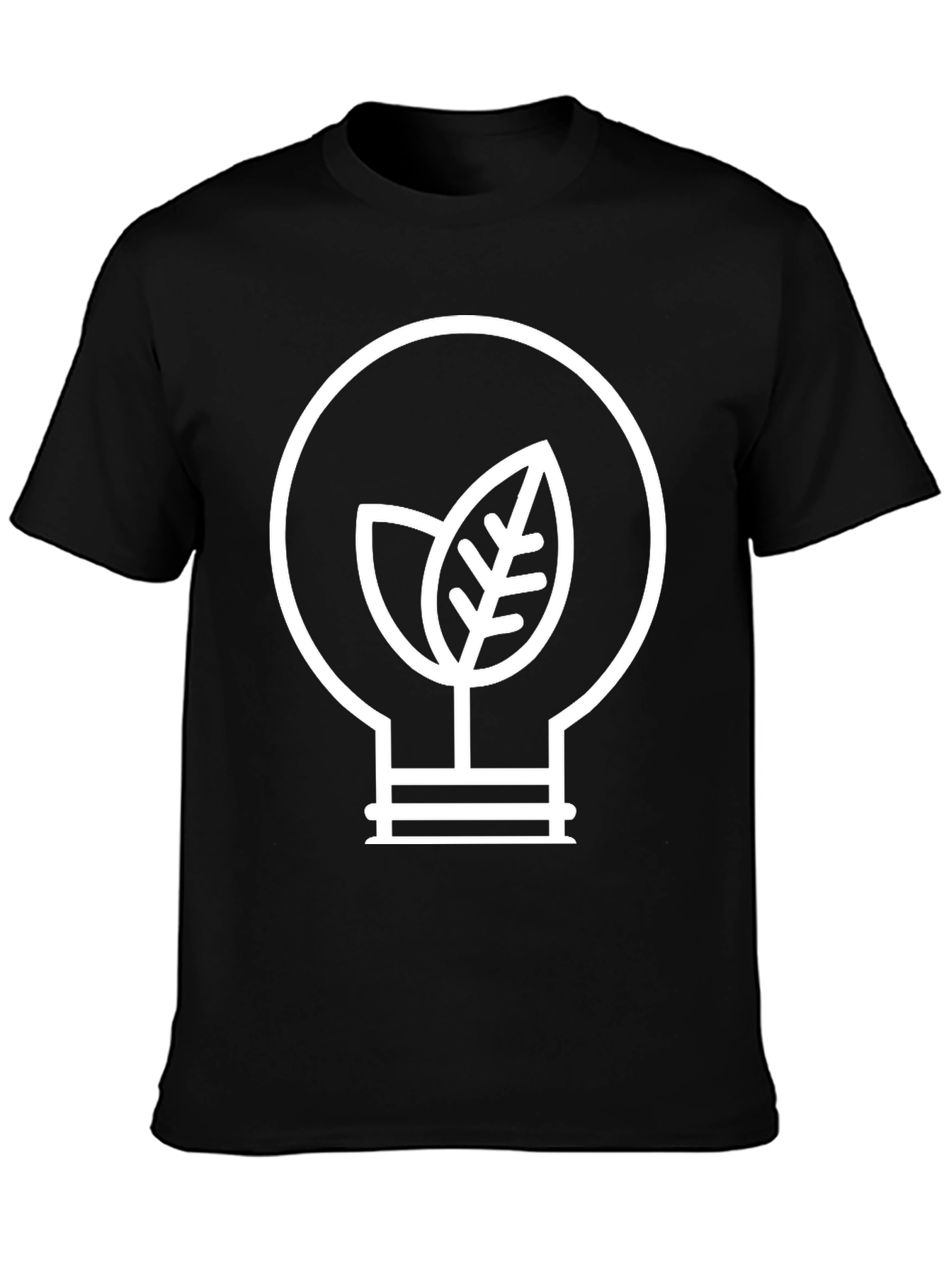 Eco-Friendly Lightbulb Graphic Tee