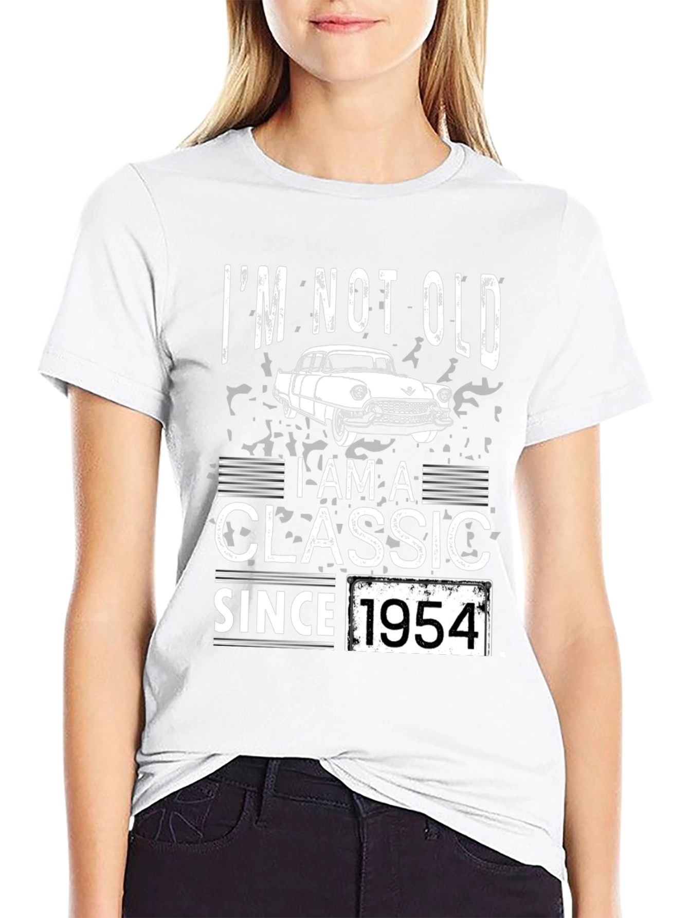 Classic Since 1954 Car Graphic T-Shirt