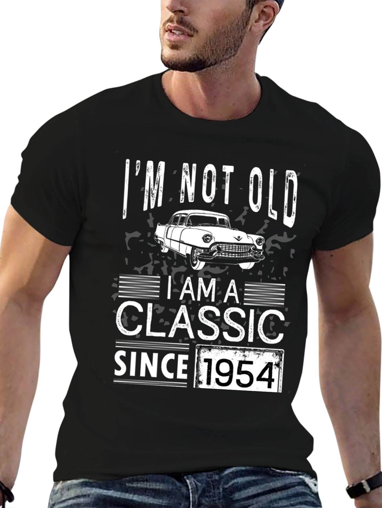 Classic Since 1954 Car Graphic T-Shirt