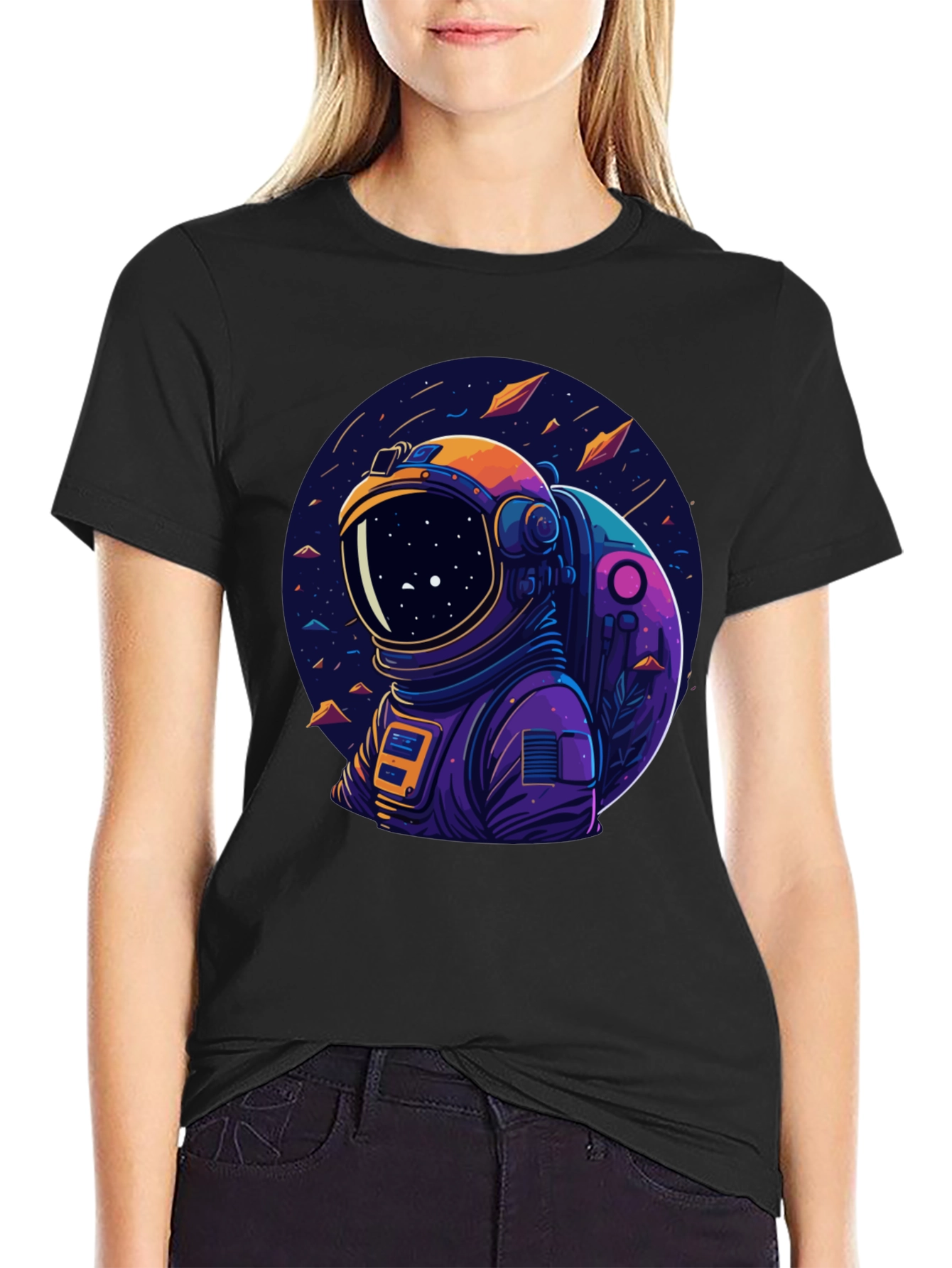 Astronaut Graphic T-Shirt - Space Explorer Tee