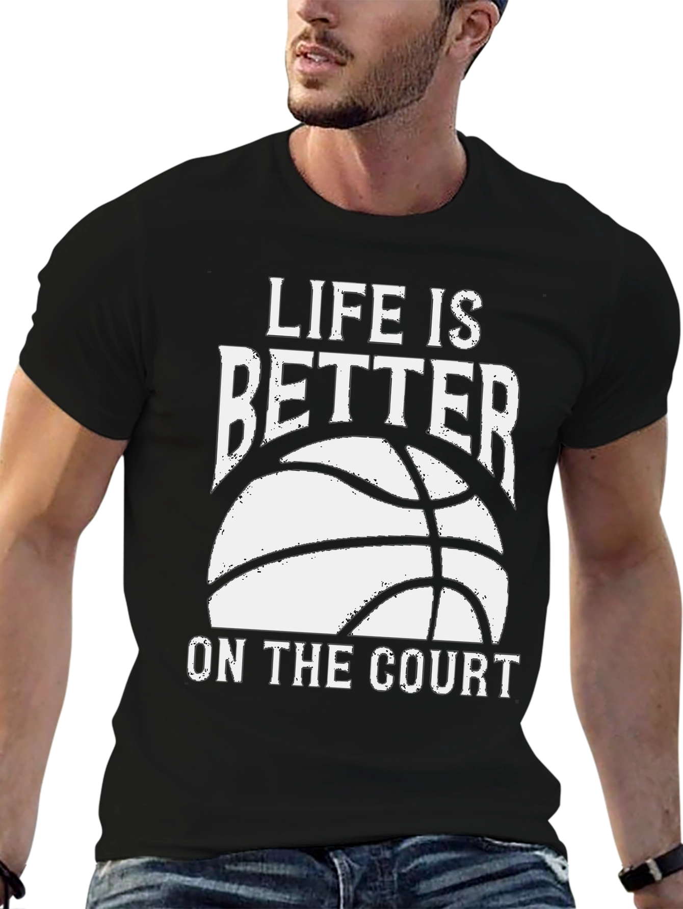 Life is Better on the Court T-Shirt