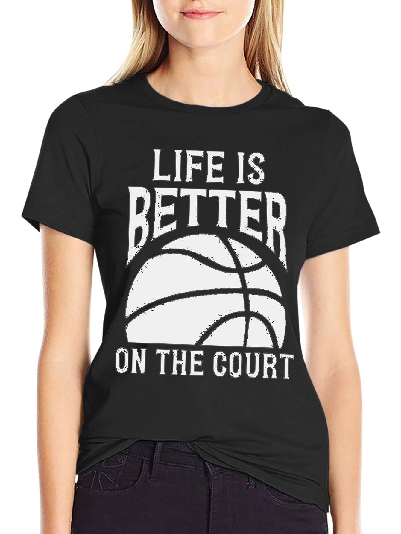 Life is Better on the Court T-Shirt