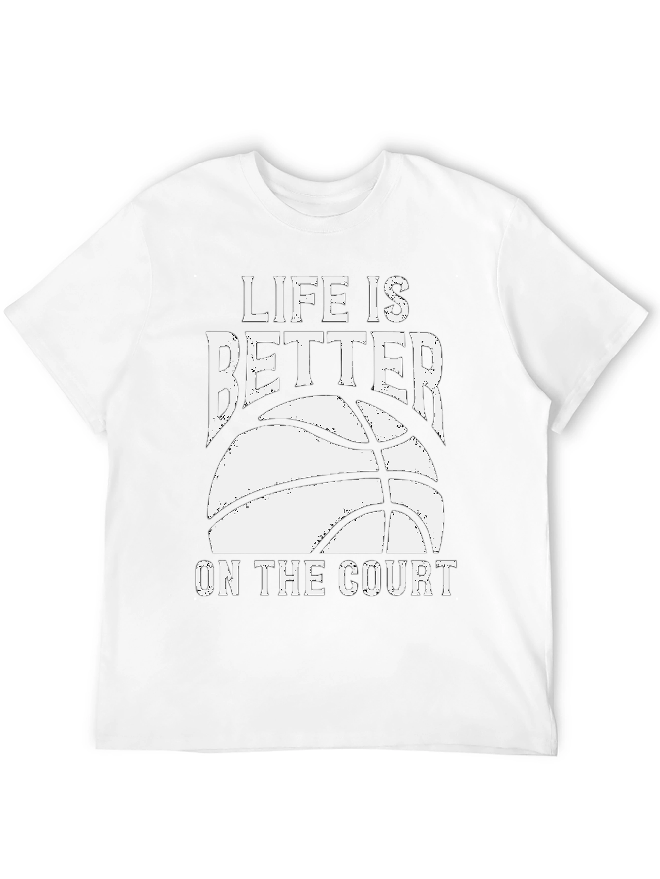Life is Better on the Court T-Shirt