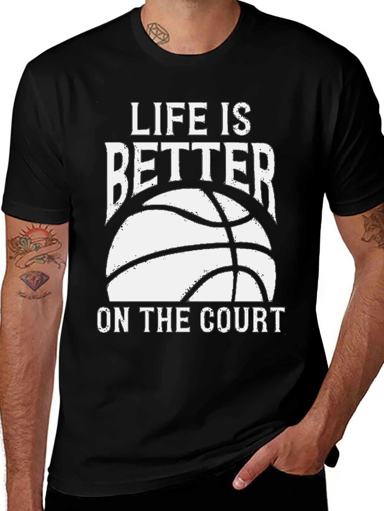 Life is Better on the Court T-Shirt