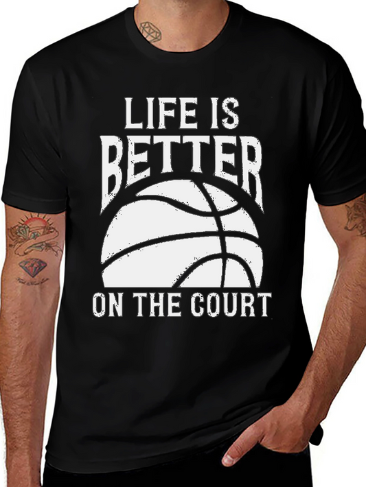 Life is Better on the Court T-Shirt