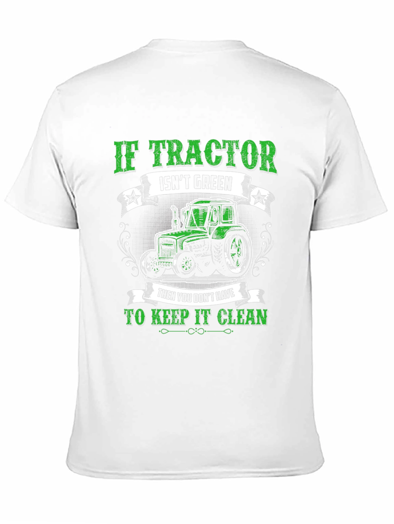 Green Tractor Graphic Tee