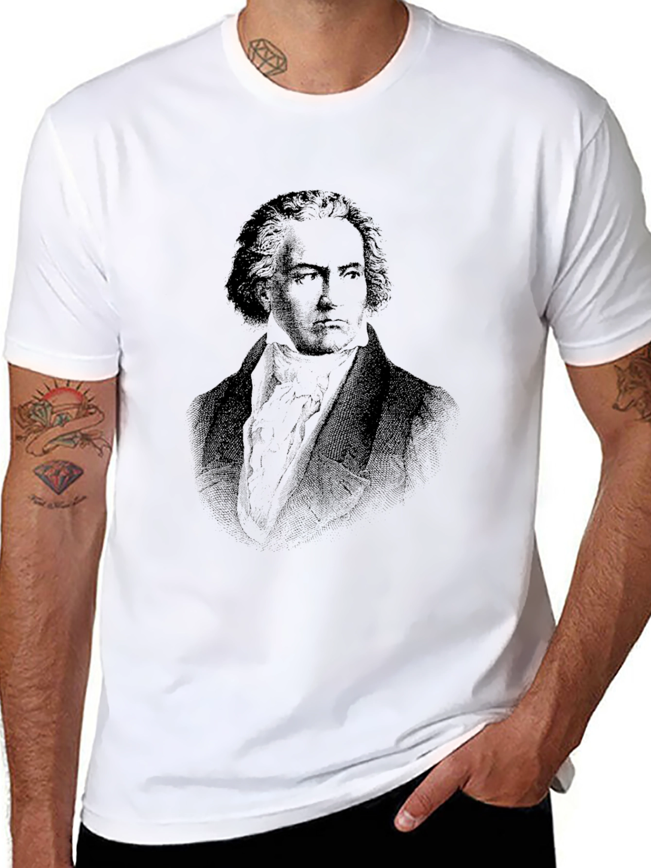 Classic Portrait Graphic T-Shirt