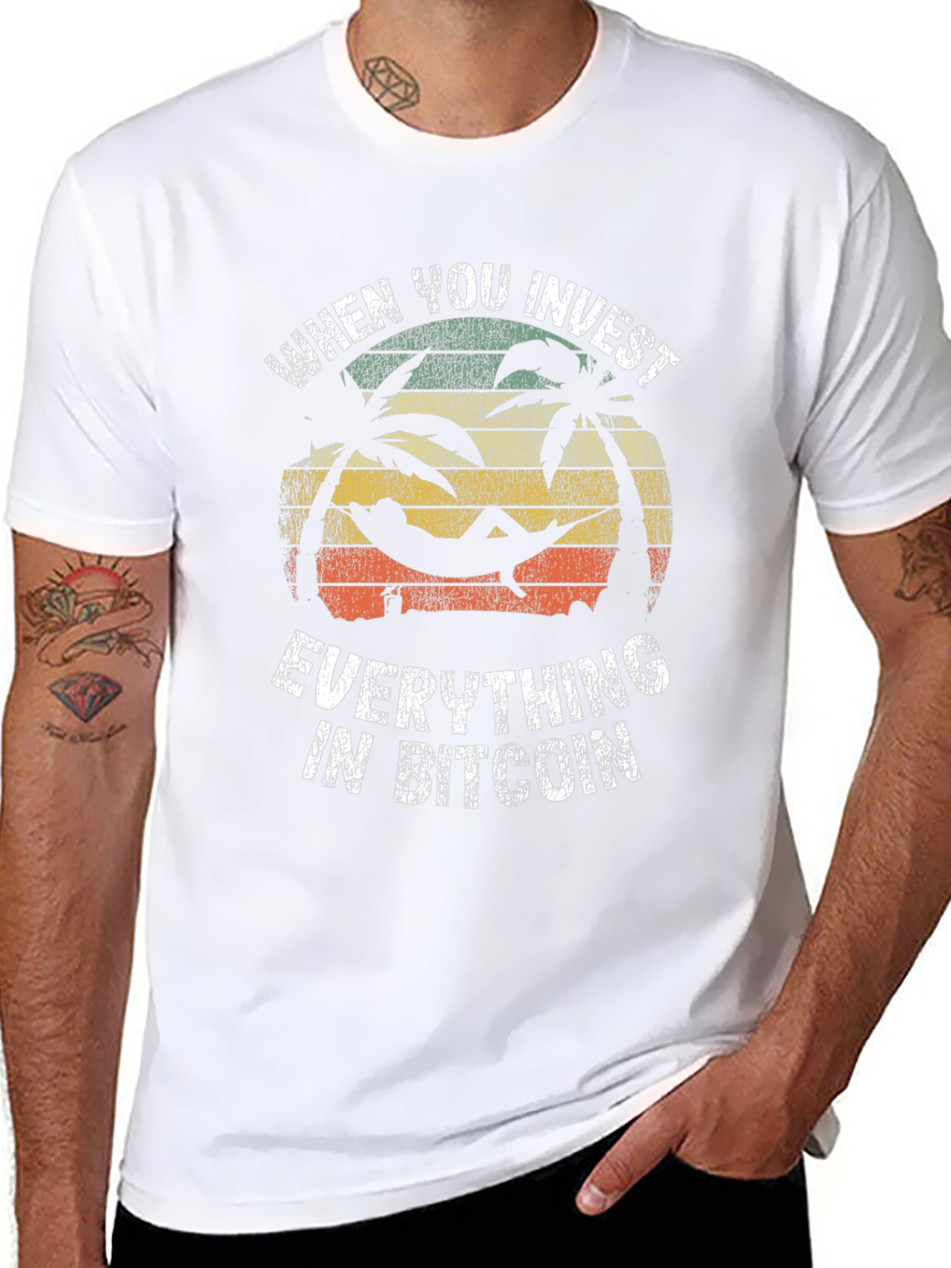Bitcoin Investment Graphic T-Shirt