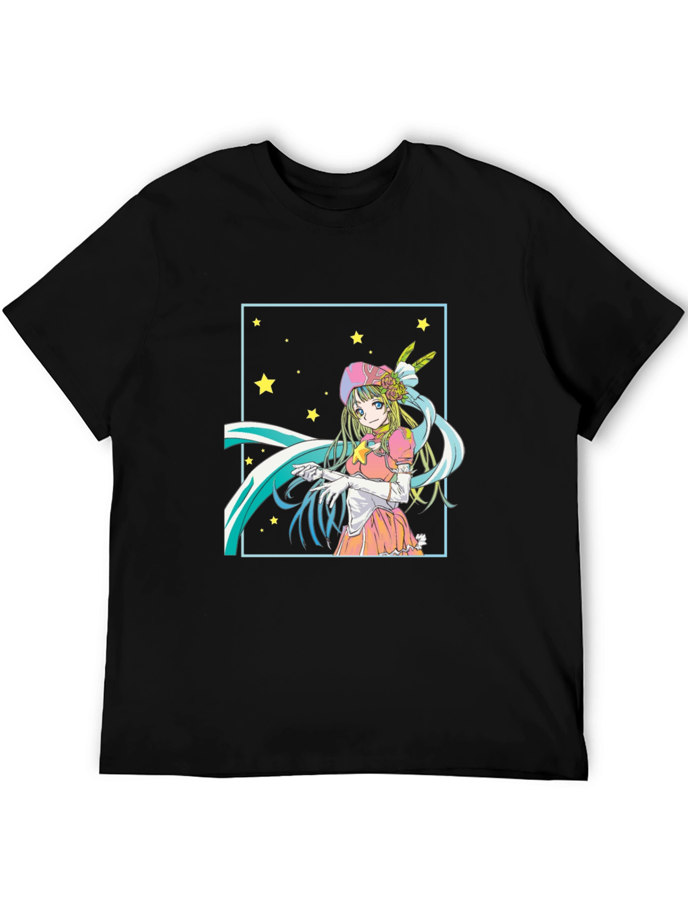 Anime Girl Starry T-Shirt