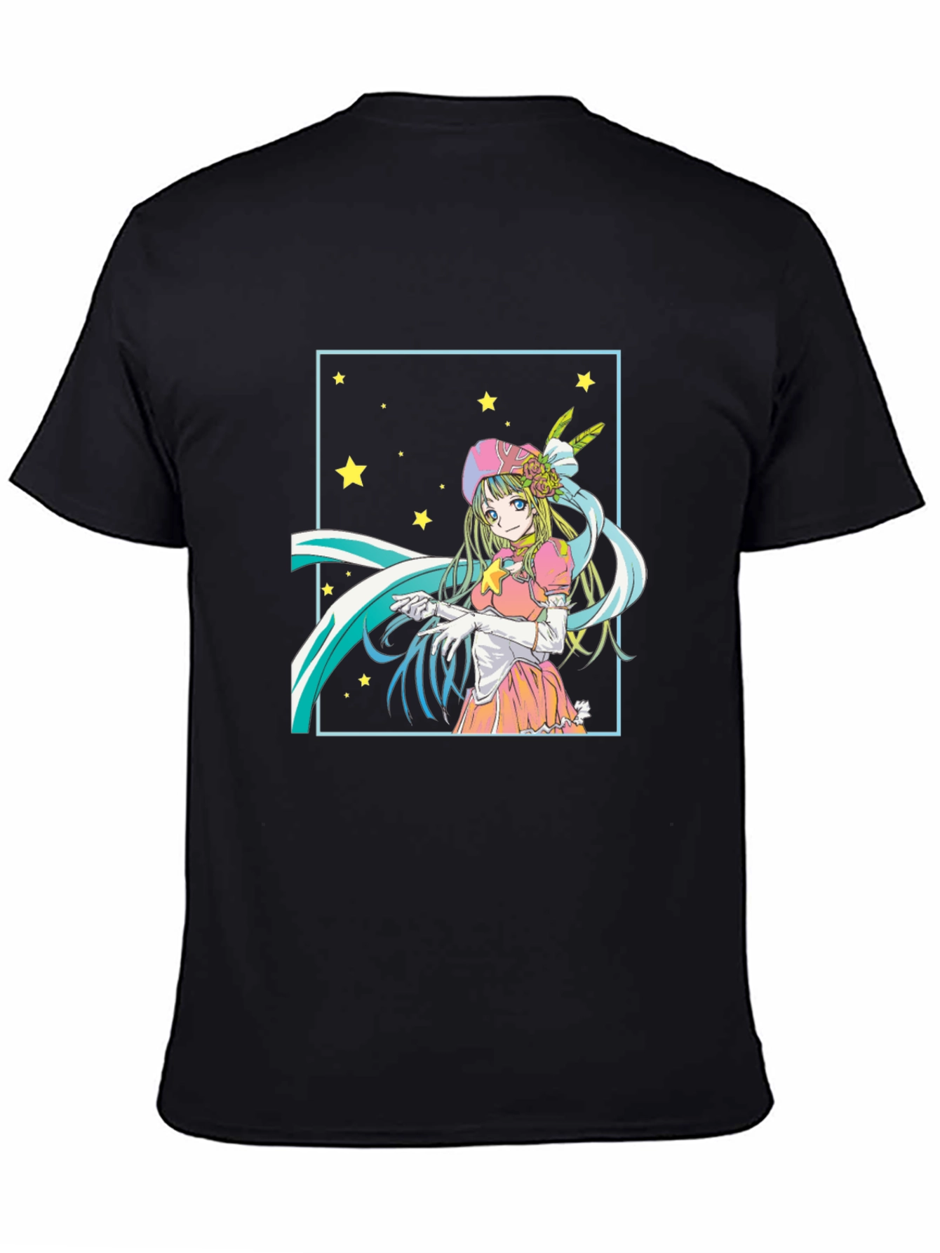 Anime Girl Starry T-Shirt