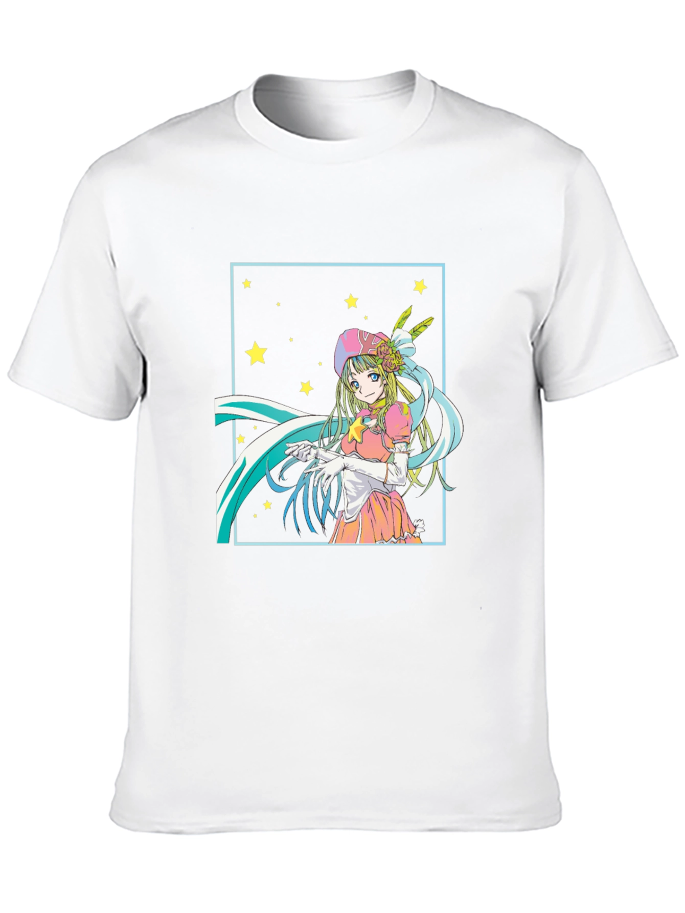 Anime Girl Starry T-Shirt