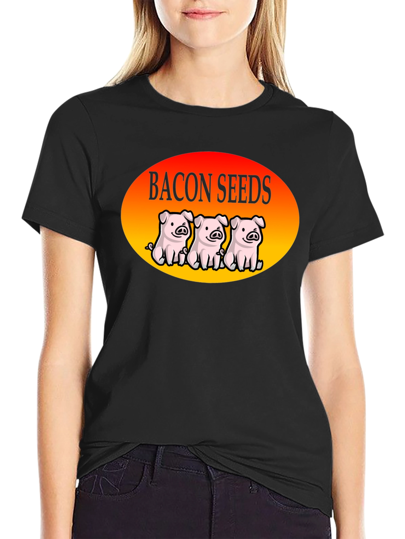 Bacon Seeds Graphic T-Shirt