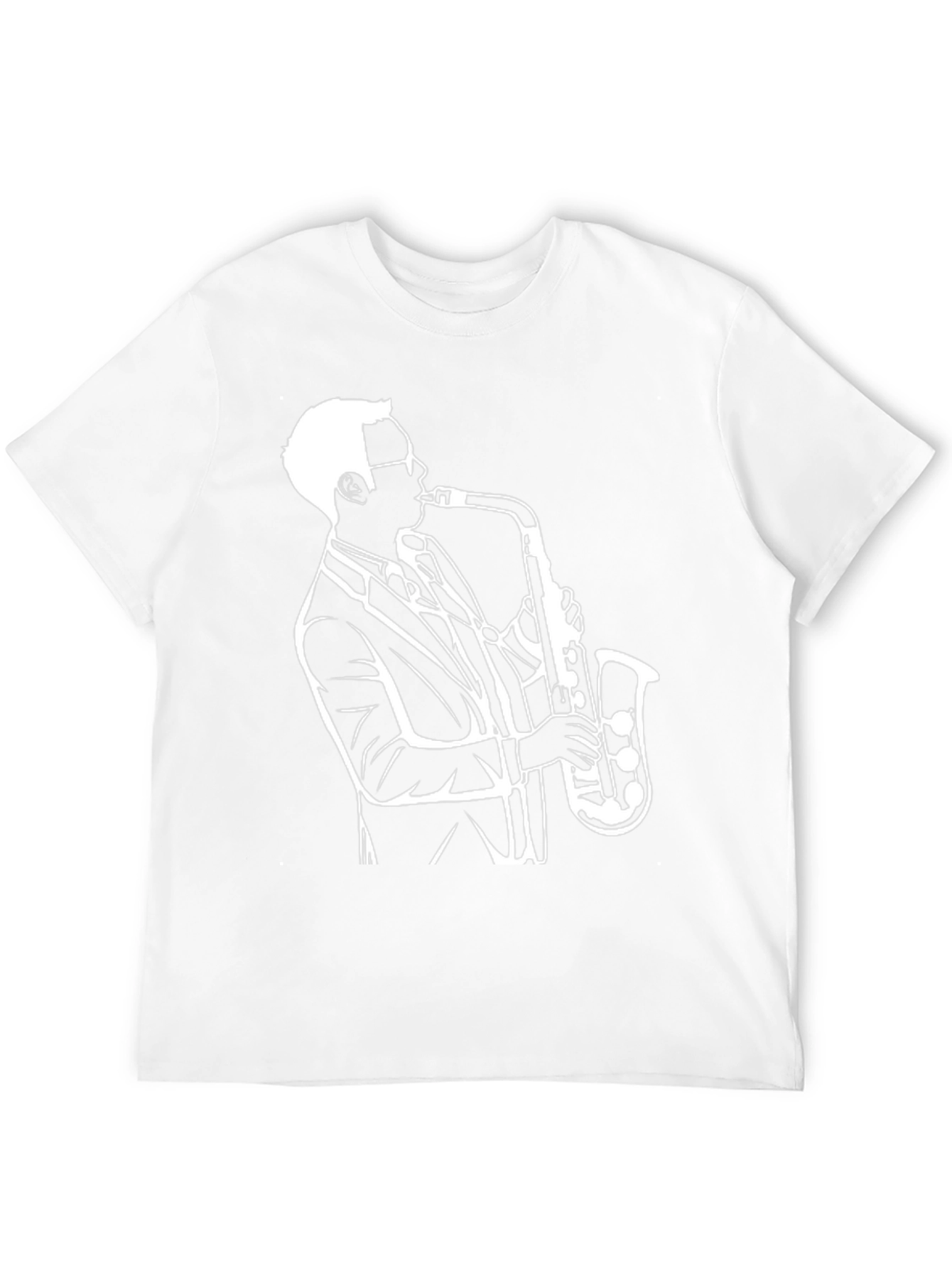 Cool Saxophone Player Graphic Tee