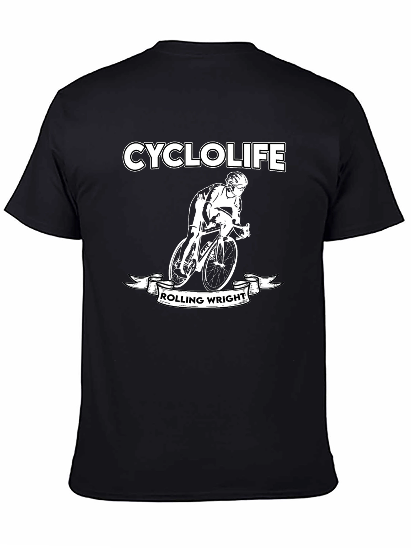 Cyclolife Rolling Wright Graphic Tee