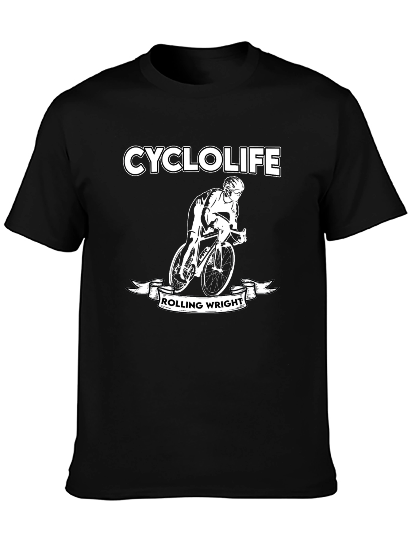 Cyclolife Rolling Wright Graphic Tee