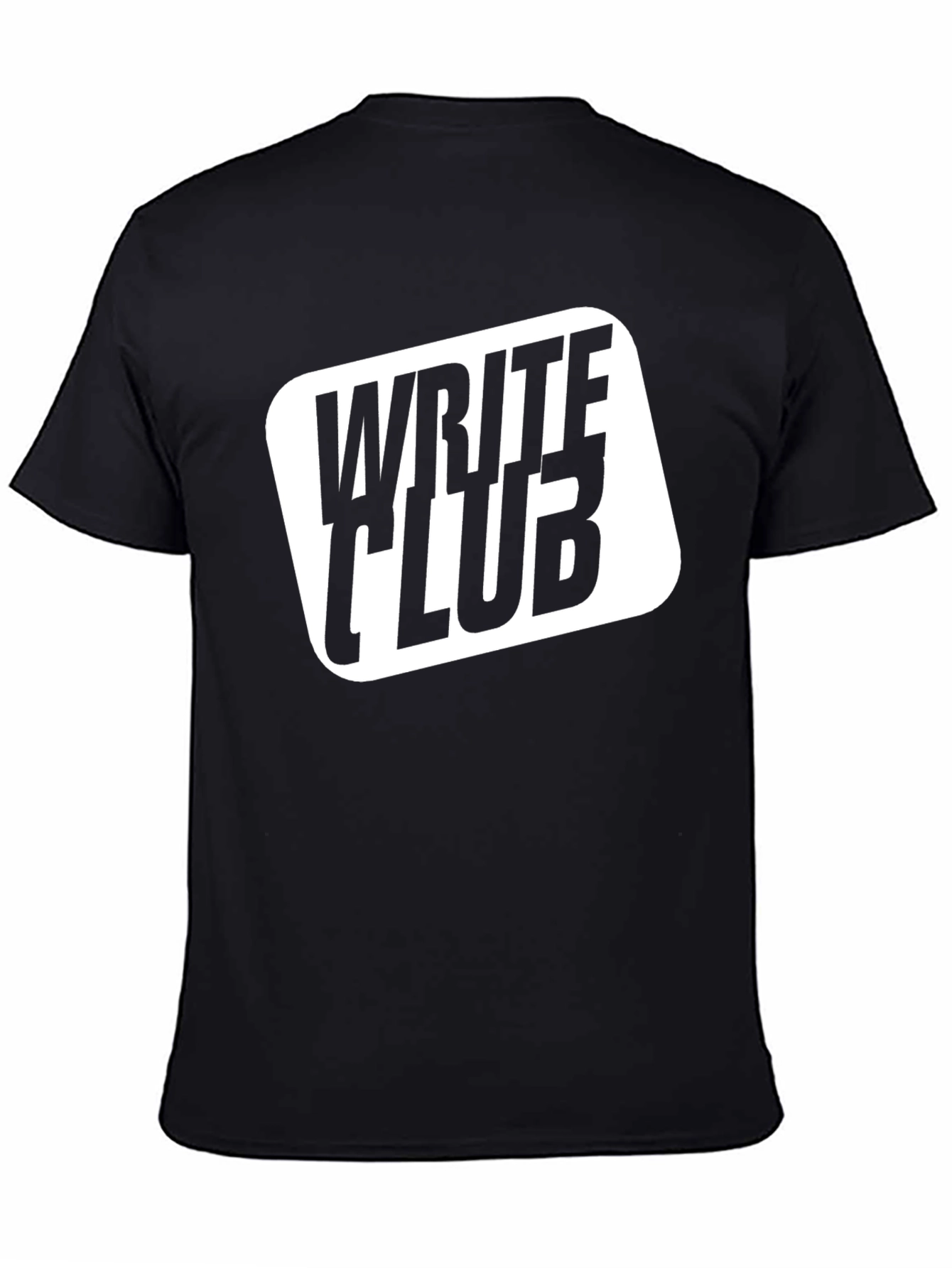 Write Club Black T-Shirt - Bold Graphic Tee