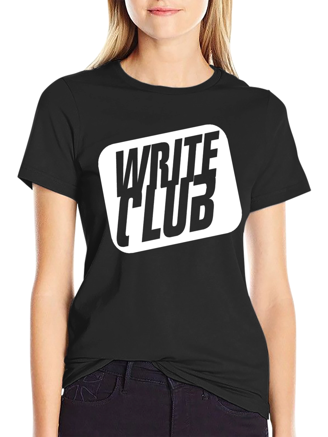 Write Club Black T-Shirt - Bold Graphic Tee