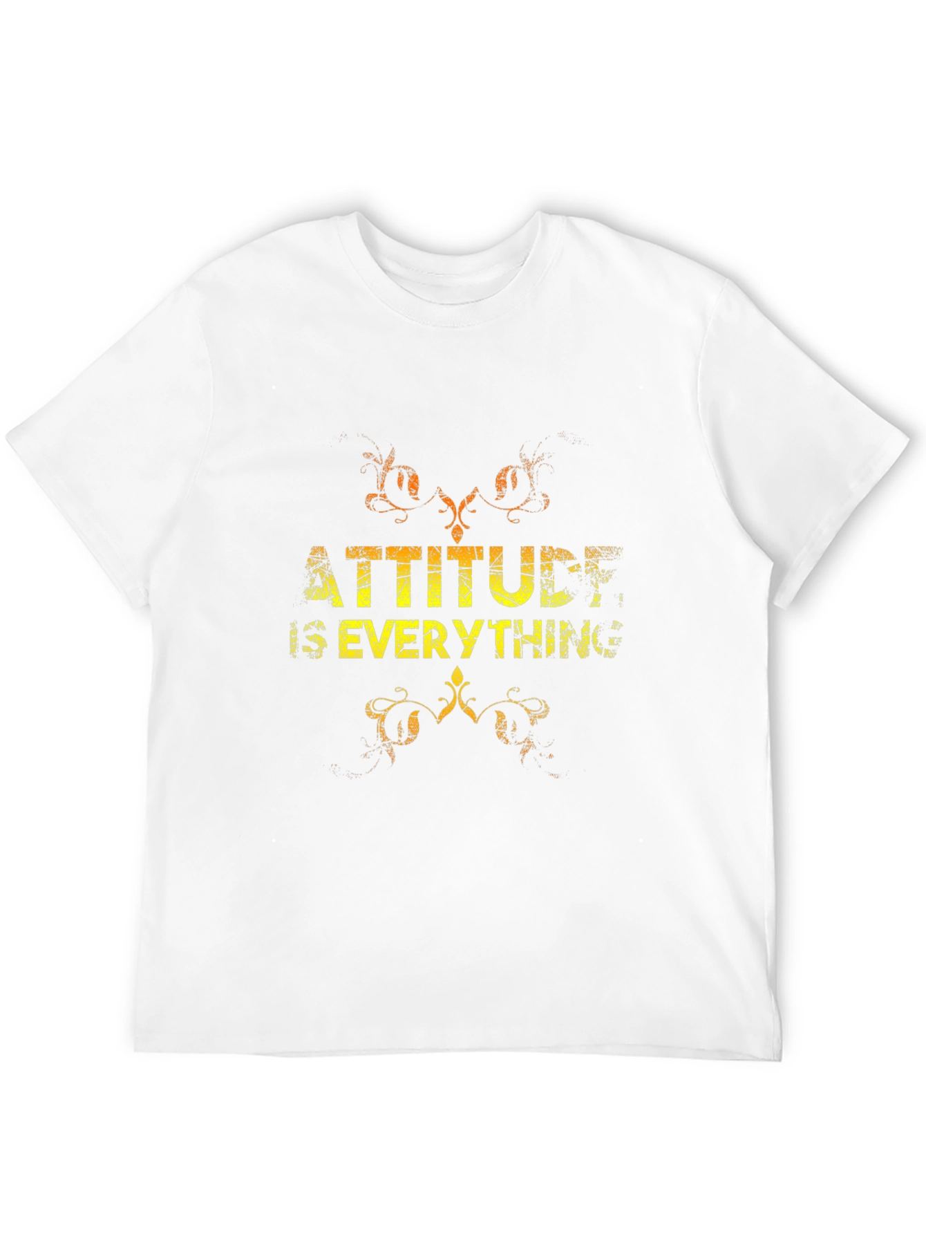 Attitude is Everything Black Graphic Tee
