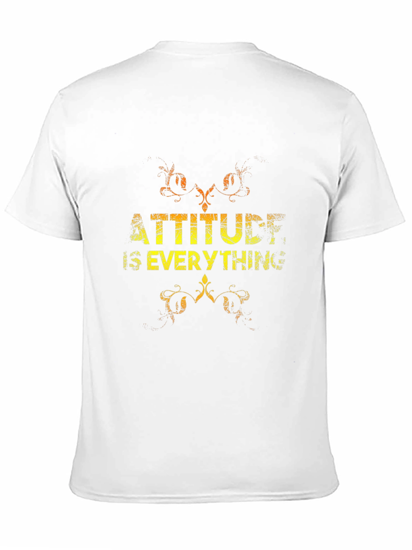 Attitude is Everything Black Graphic Tee