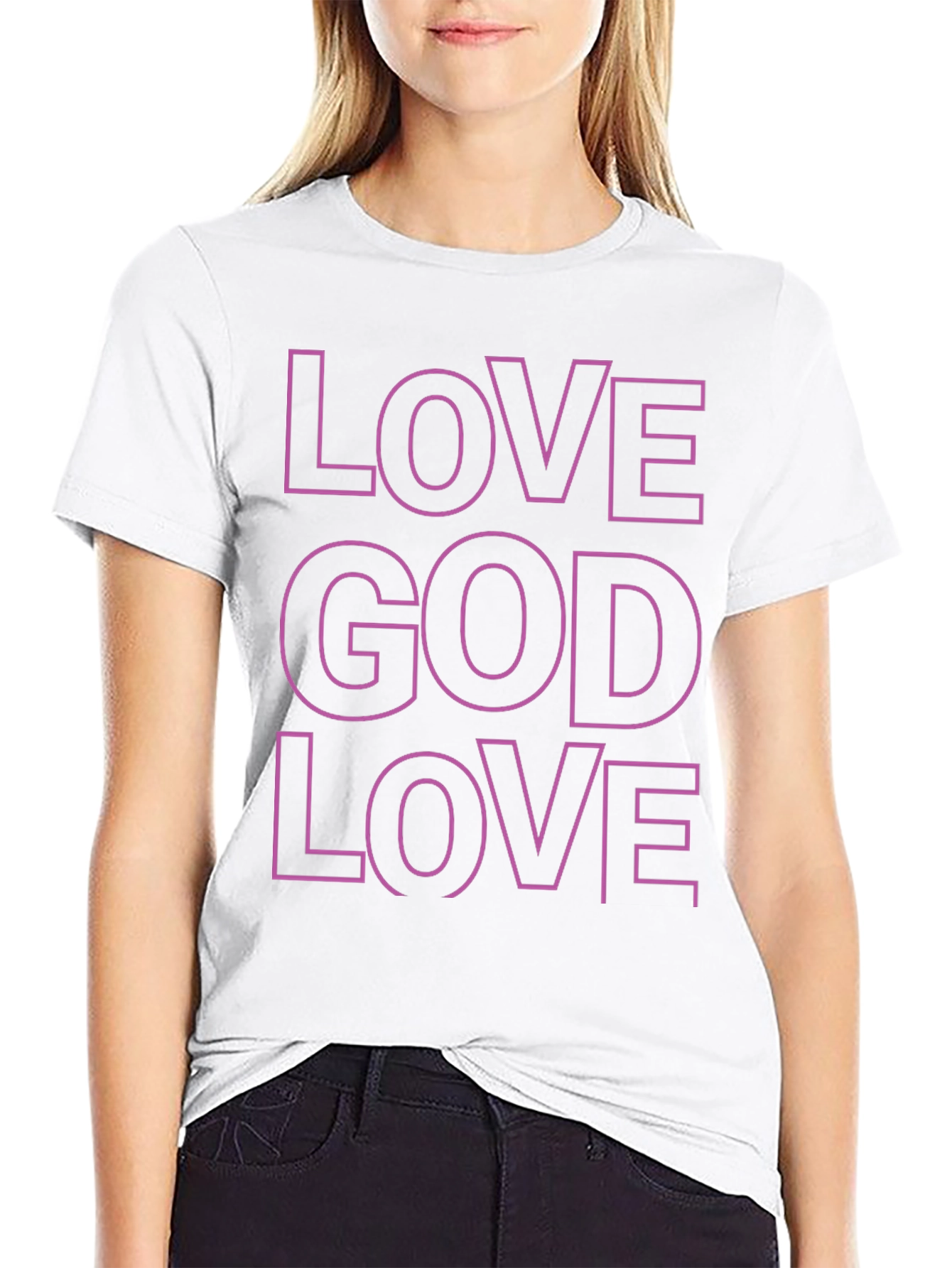Love God Love Graphic Tee
