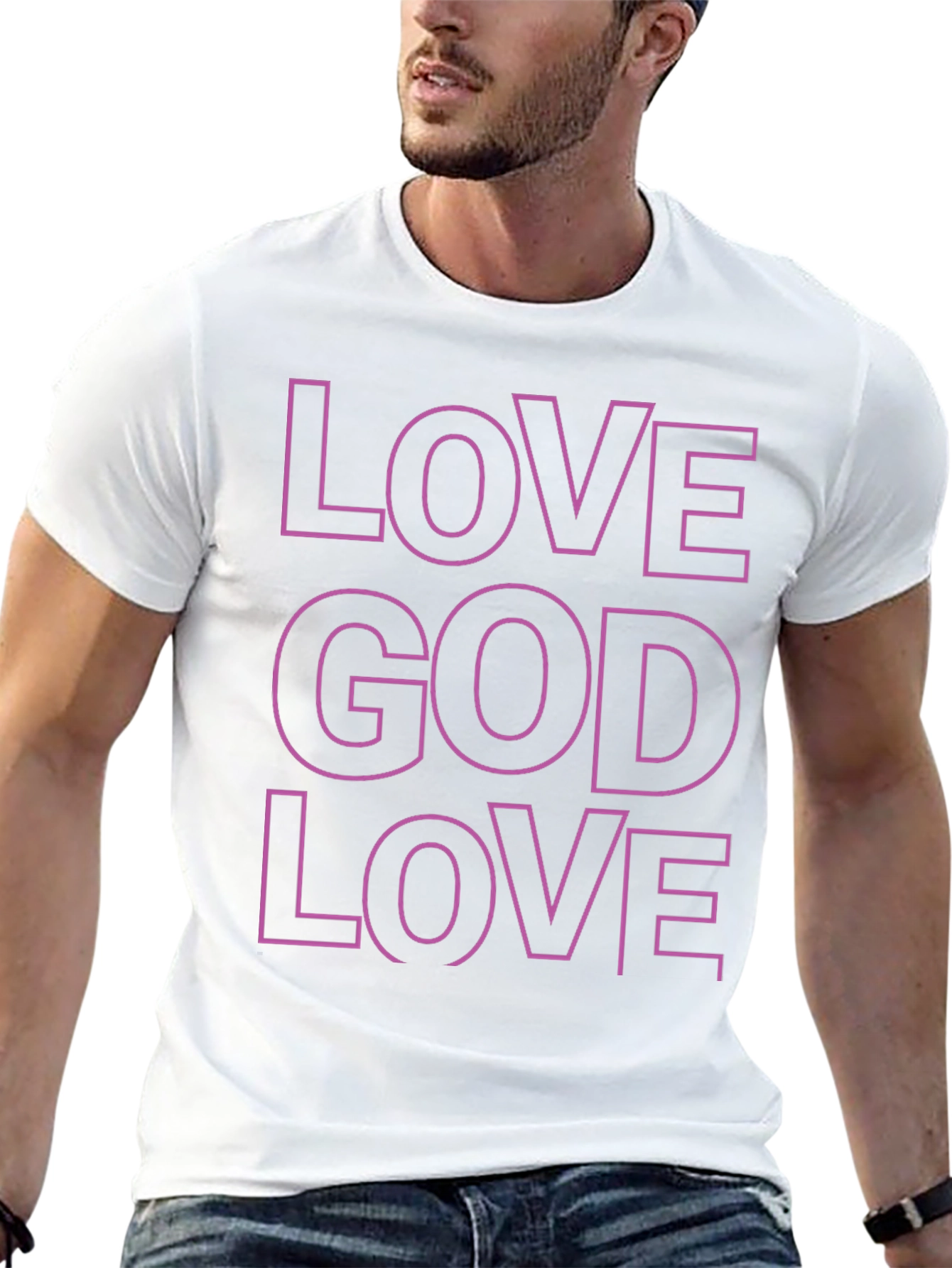 Love God Love Graphic Tee