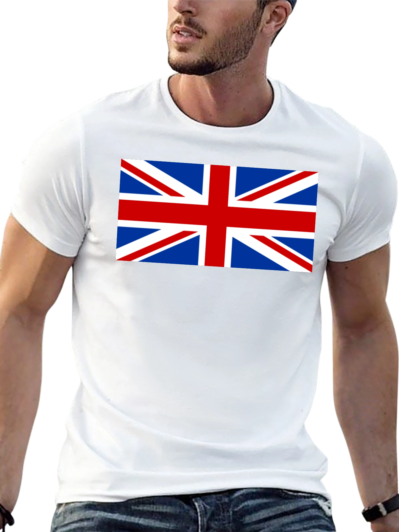 Union Jack Graphic Tee - British Flag T-Shirt