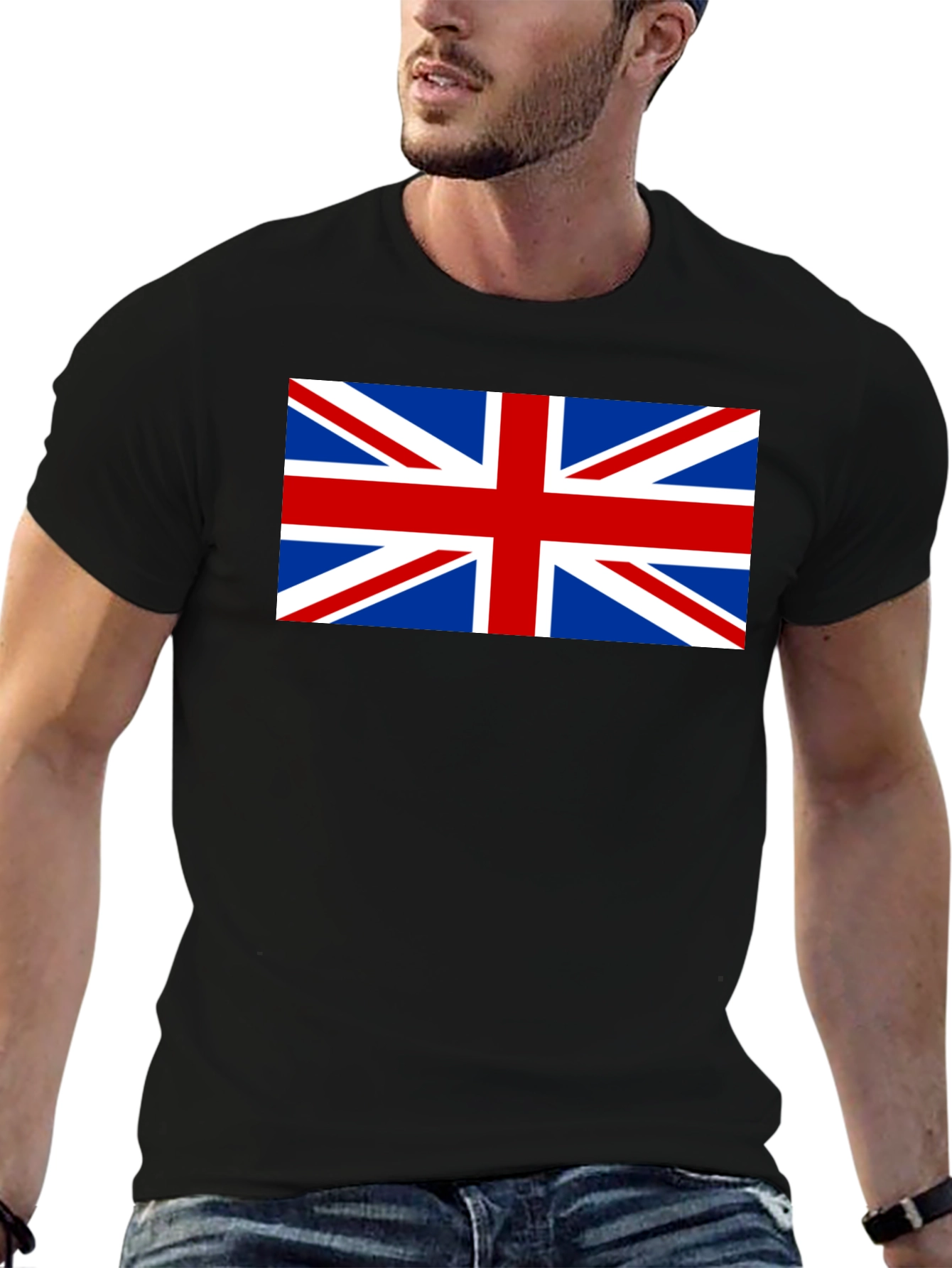 Union Jack Graphic Tee - British Flag T-Shirt