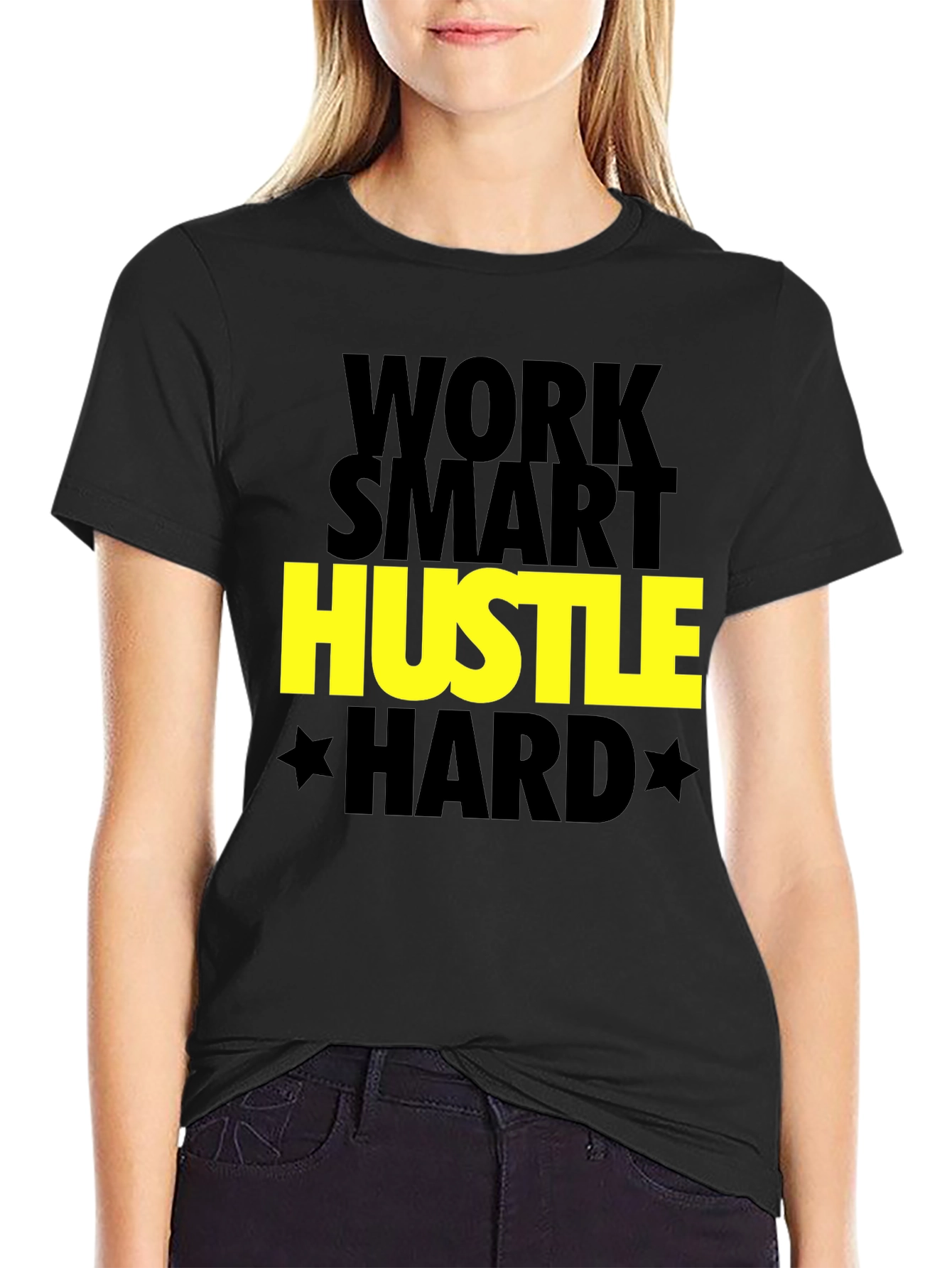 Work Smart Hustle Hard Graphic Tee