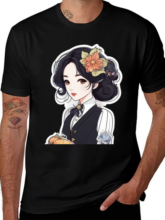 Anime Girl Thanksgiving T-Shirt