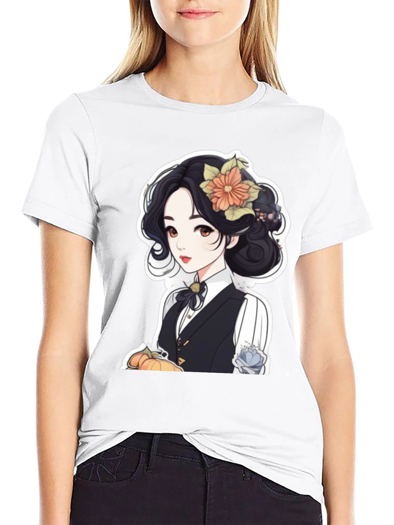 Anime Girl Thanksgiving T-Shirt