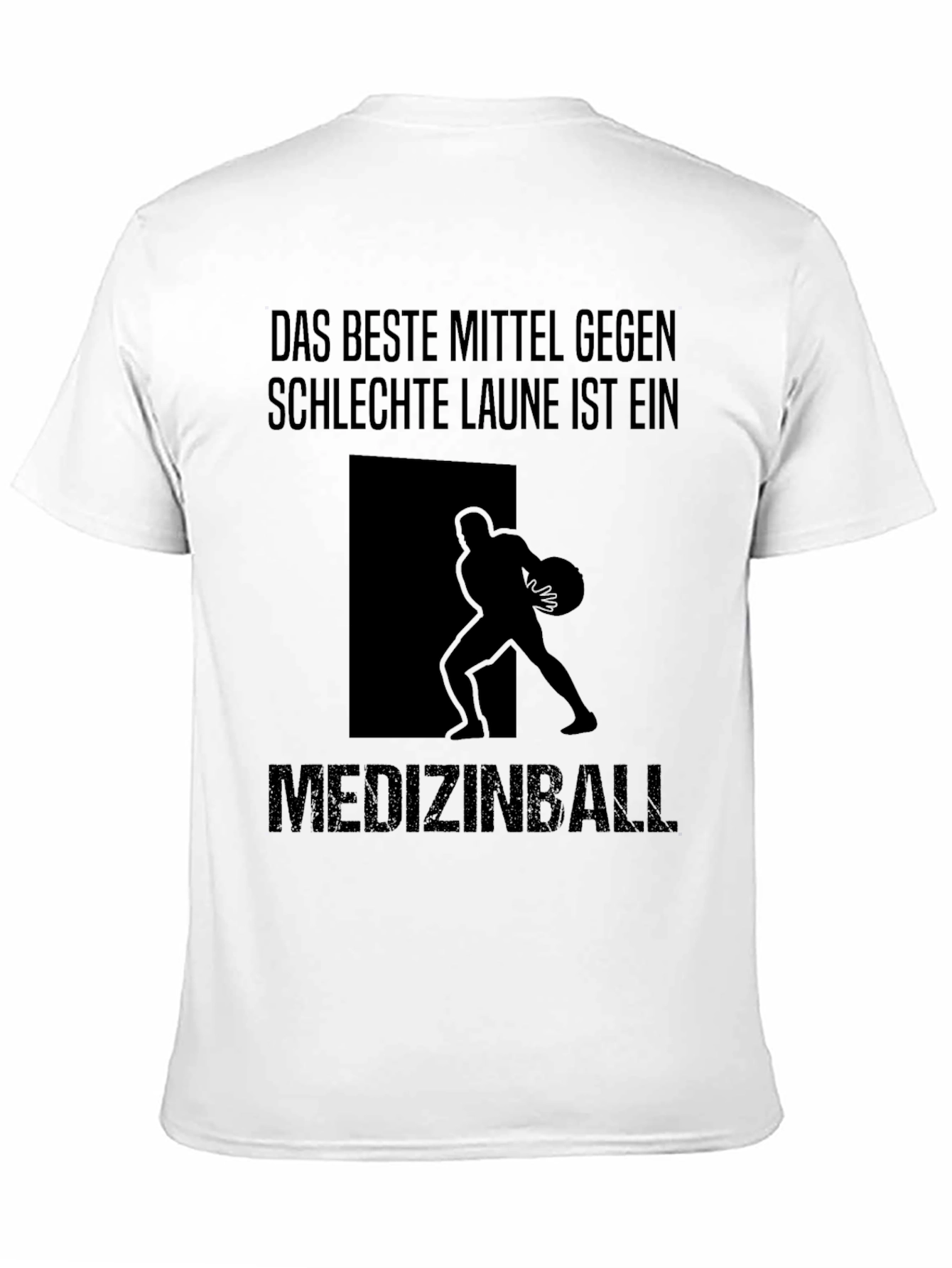 Funny Fitness Medicine Ball T-Shirt