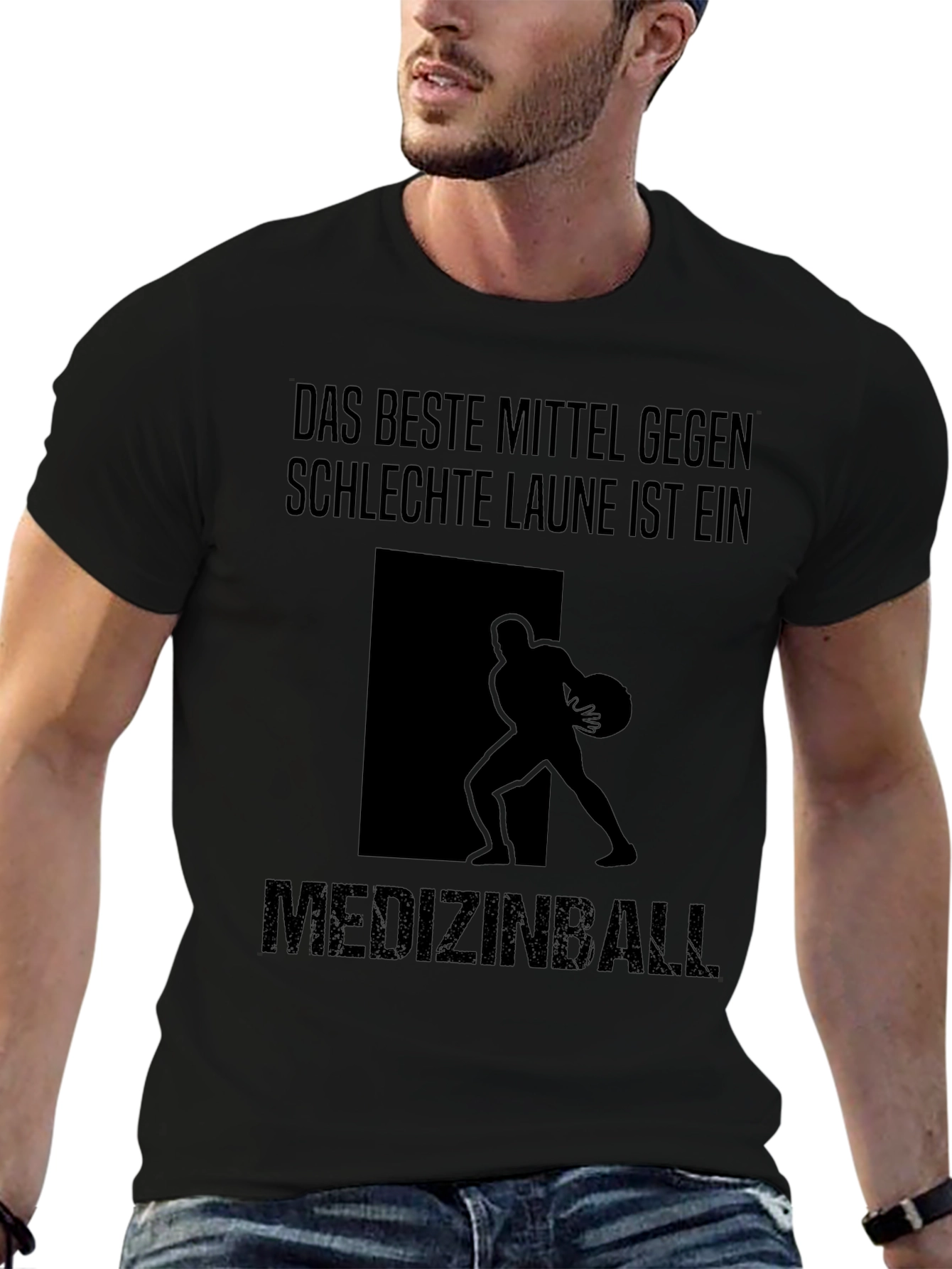 Funny Fitness Medicine Ball T-Shirt