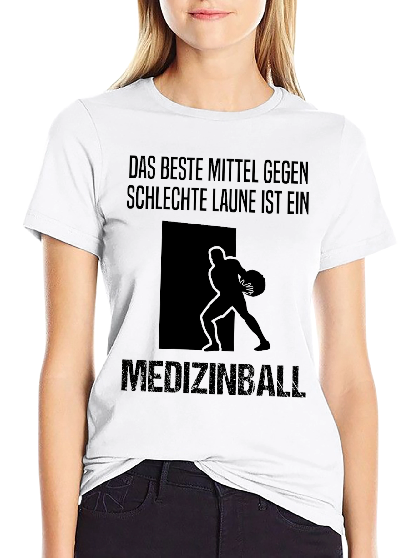 Funny Fitness Medicine Ball T-Shirt