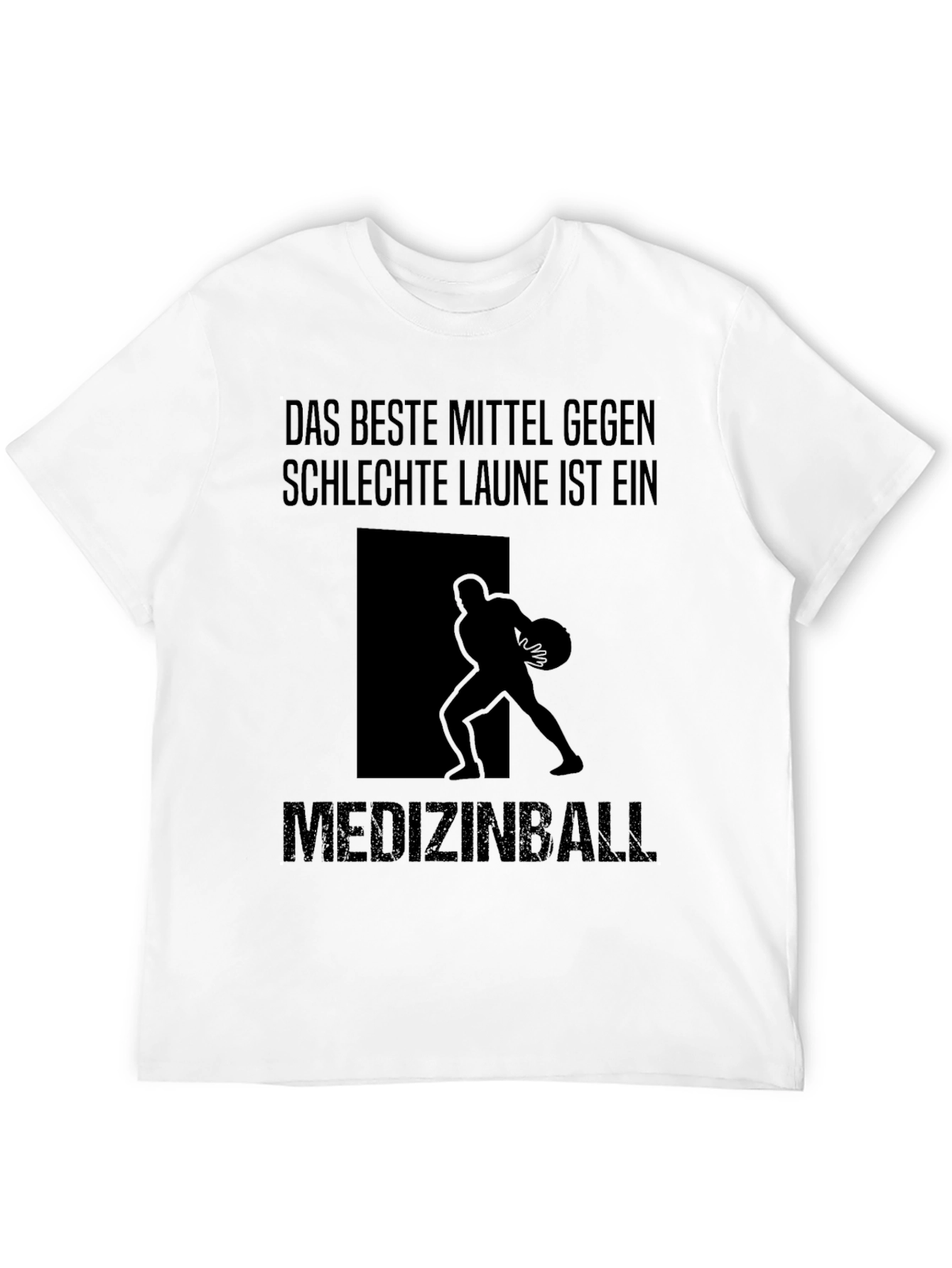 Funny Fitness Medicine Ball T-Shirt