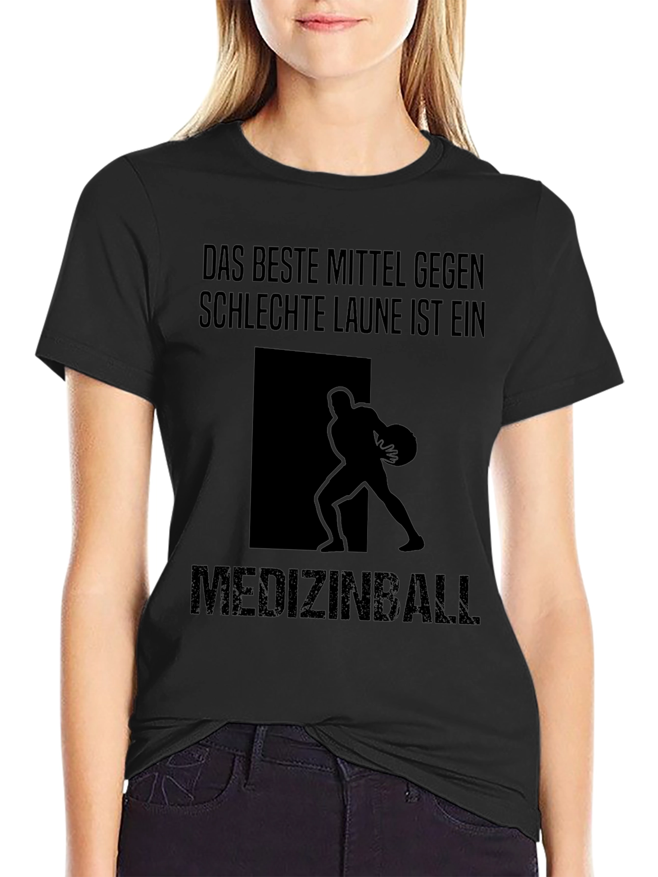 Funny Fitness Medicine Ball T-Shirt