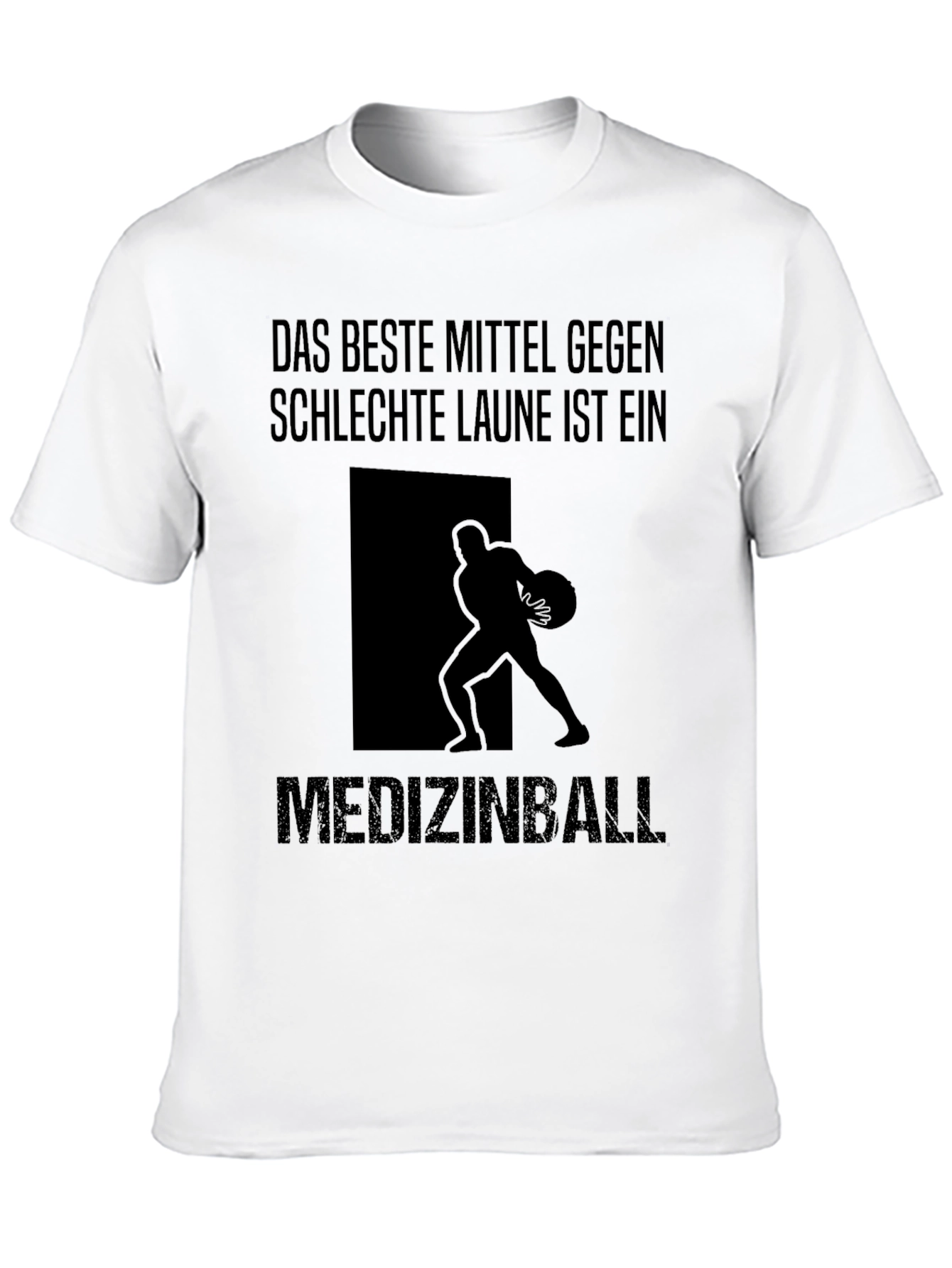 Funny Fitness Medicine Ball T-Shirt